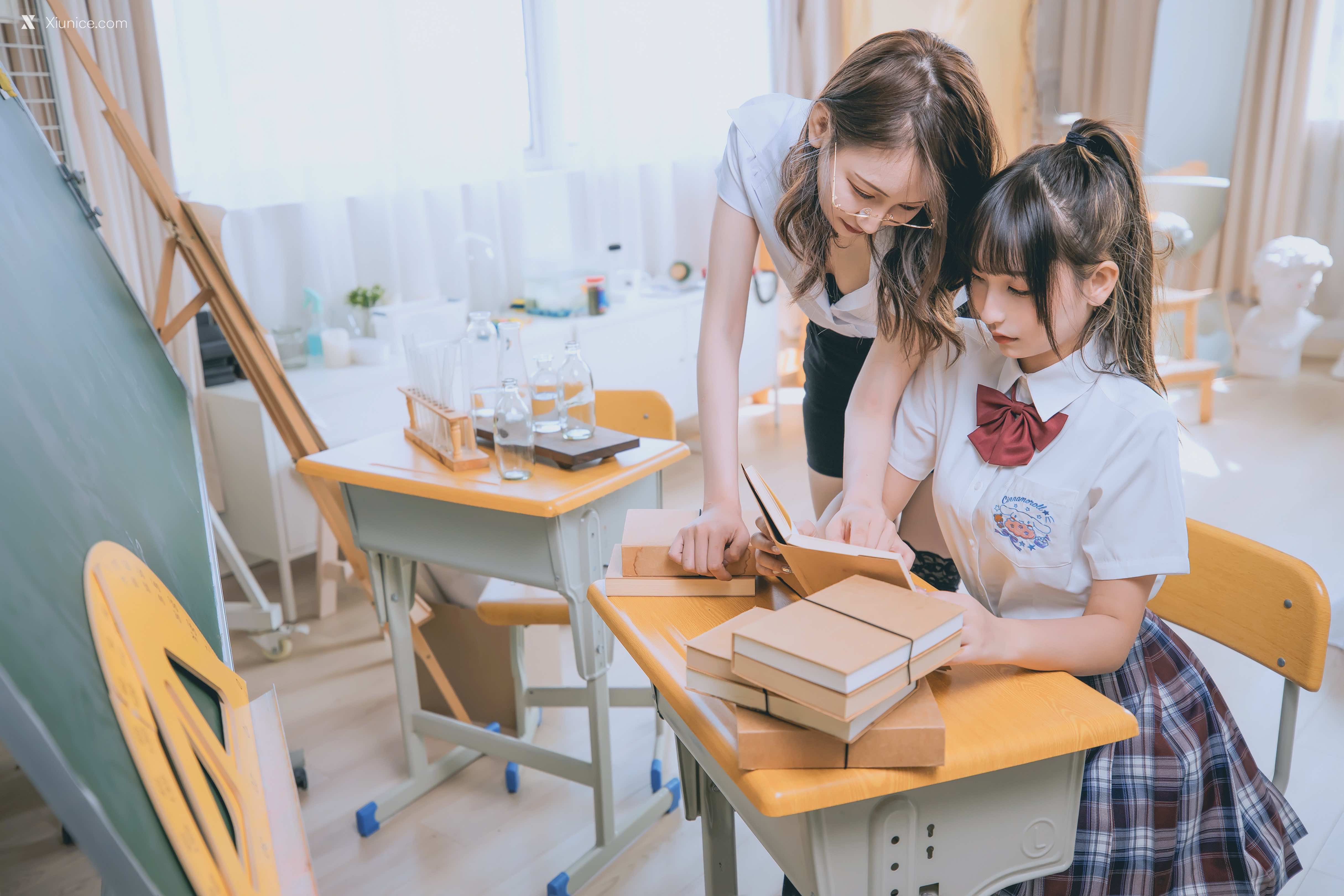Coser@神楽坂真冬 Vol.059 绝对企画-百合教室《数之歌》 第150张