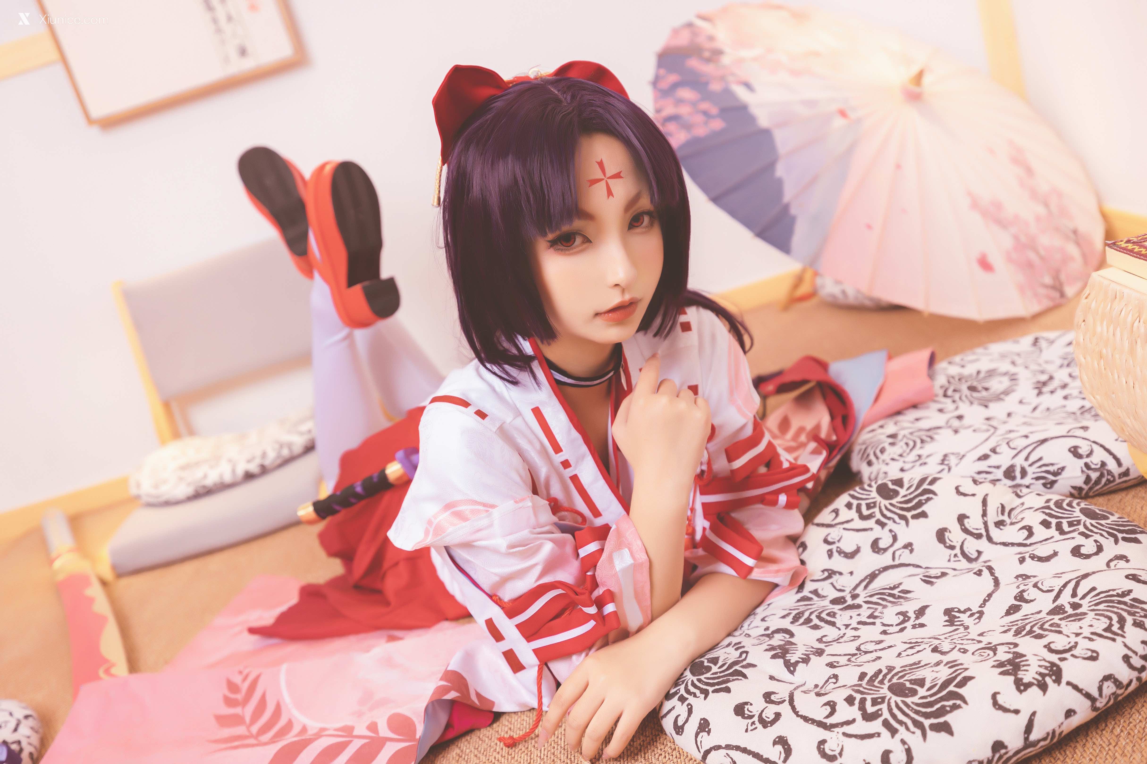 Coser@神楽坂真冬 Vol.063 绝对企画-陈&妖刀姬cos《刀ノ語》 第48张