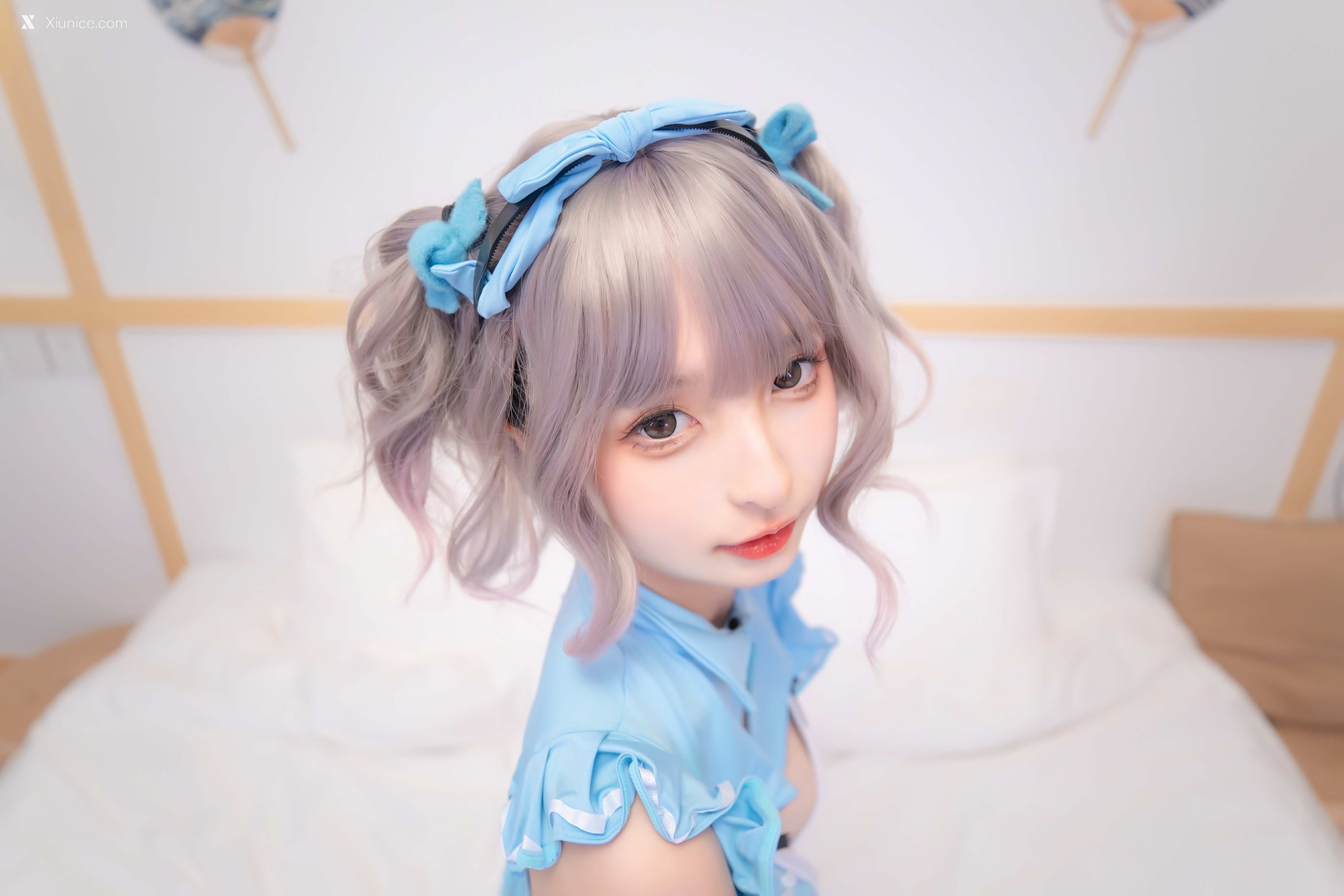 Coser@神楽坂真冬 Vol.097 蓝调女仆 第50张