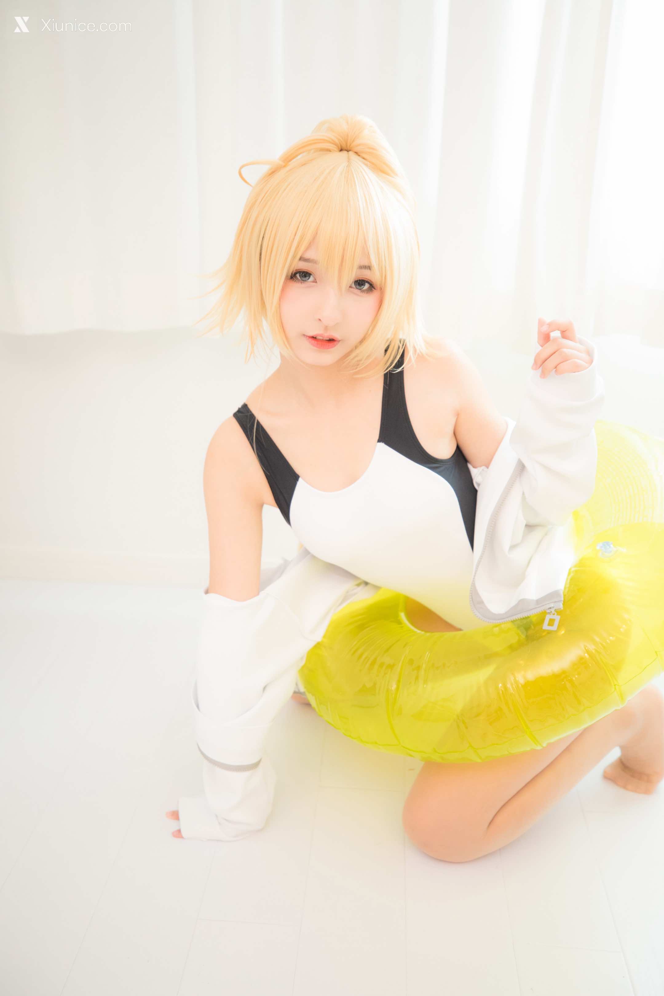 Coser@神楽坂真冬 Vol.036 电子相册-白贞德《Swimingthedrea》 第7张
