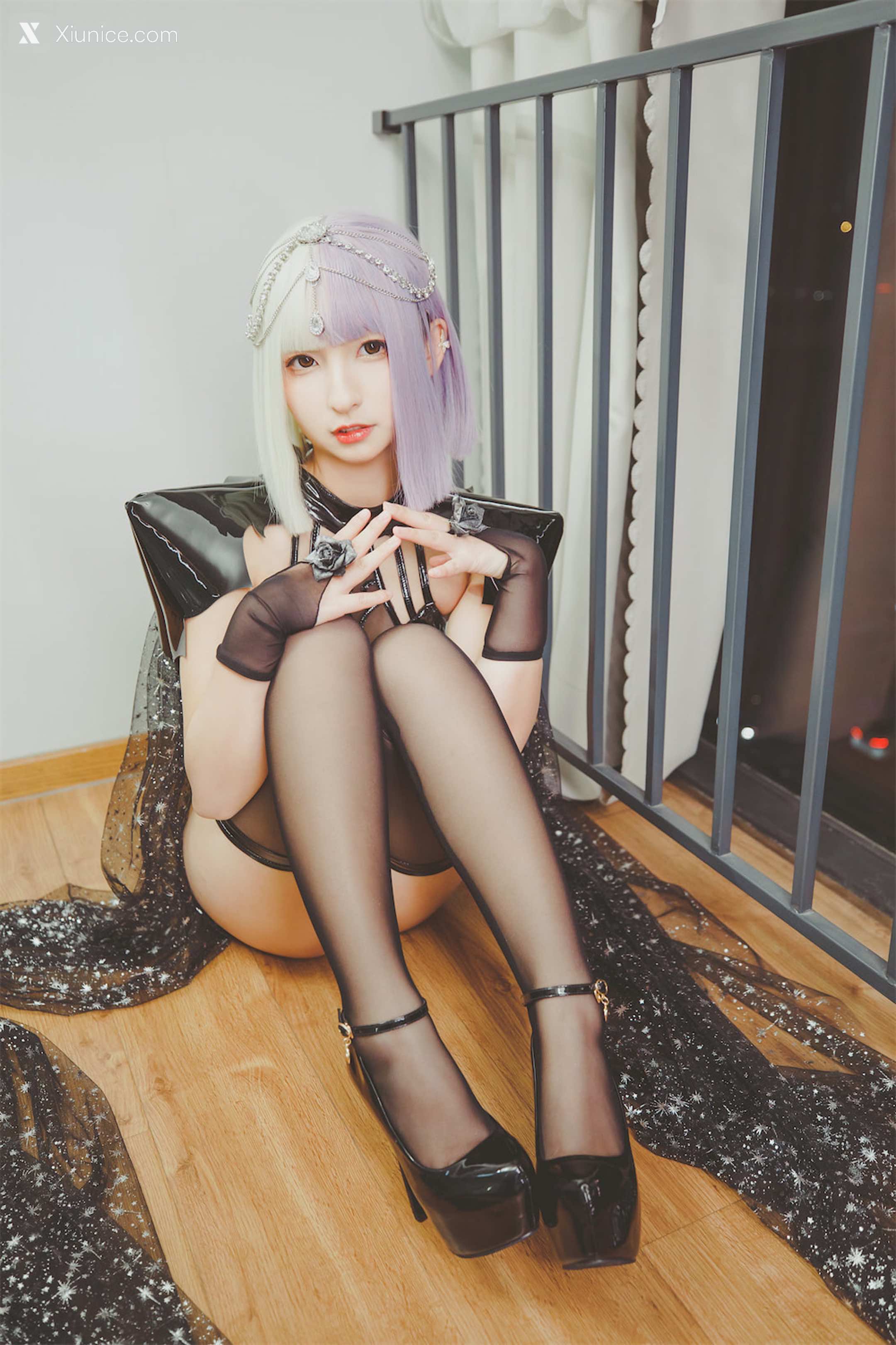 Coser@神楽坂真冬 Vol.082 绝对企画-黑白丝《柔らかい永遠》 第127张
