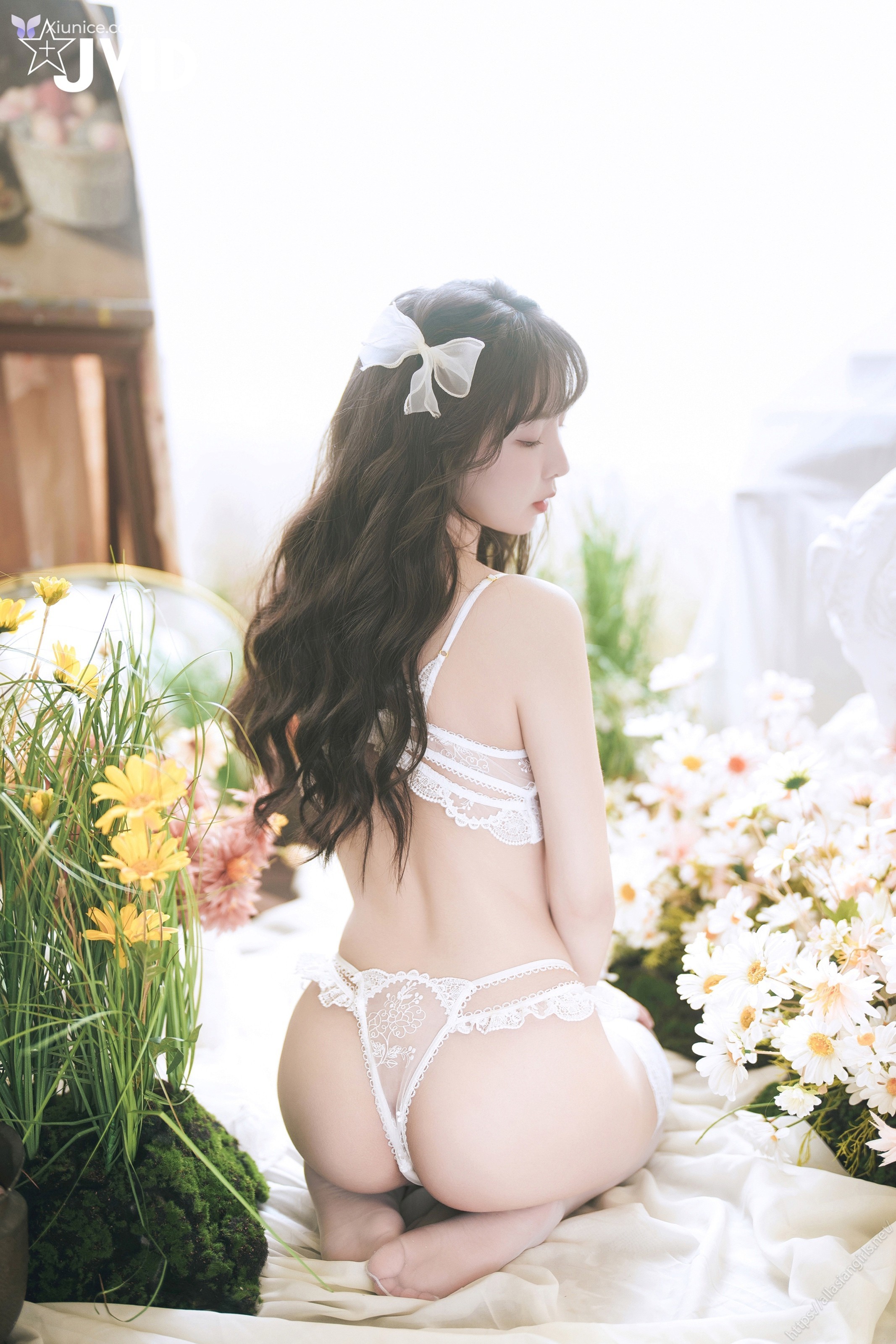 JVID 月台尼Tiny – 新尺度登場初嚐禁果解開情慾底線天然美乳Tiny化身夏娃與你一起纏綿 第27张