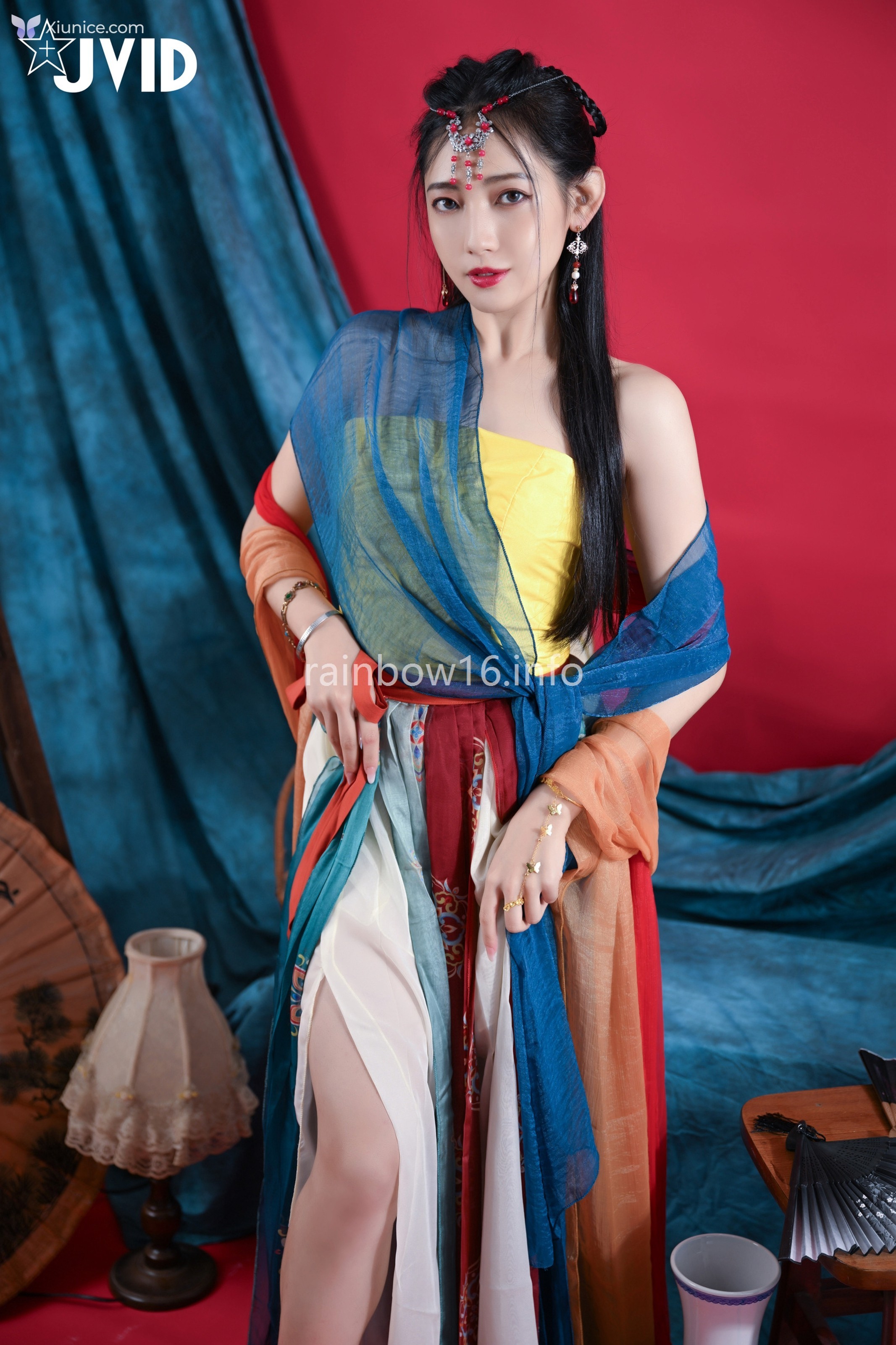 JVID 夏暮光 – 女神暮光敦煌風格造型服飾首度嘗試飛越天際穿梭時空與你來場空前未有的愛戀滋味 第91张