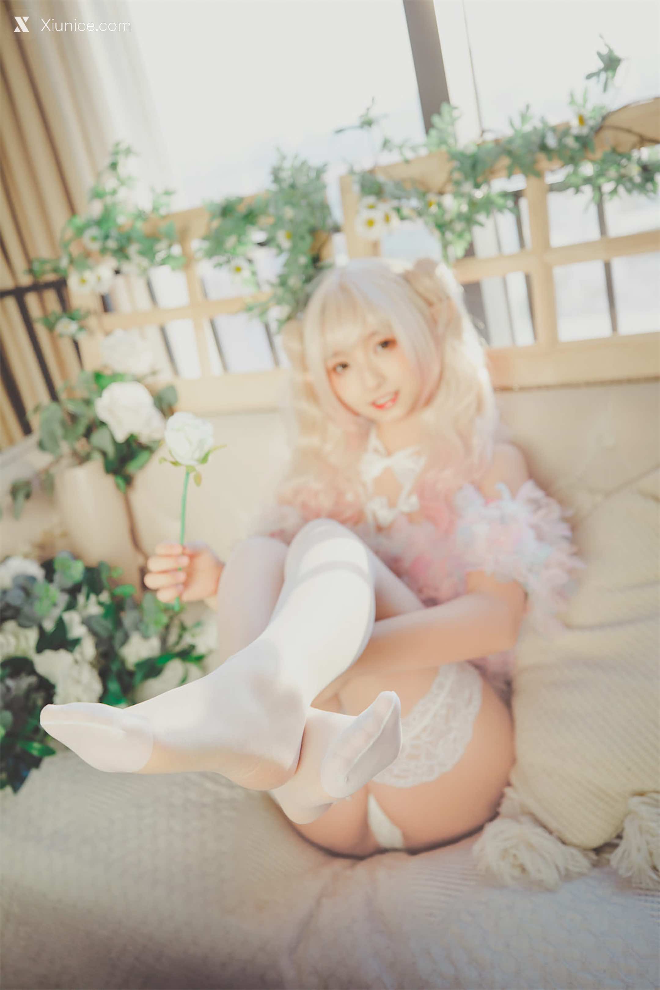 Coser@神楽坂真冬 Vol.082 绝对企画-黑白丝《柔らかい永遠》 第30张