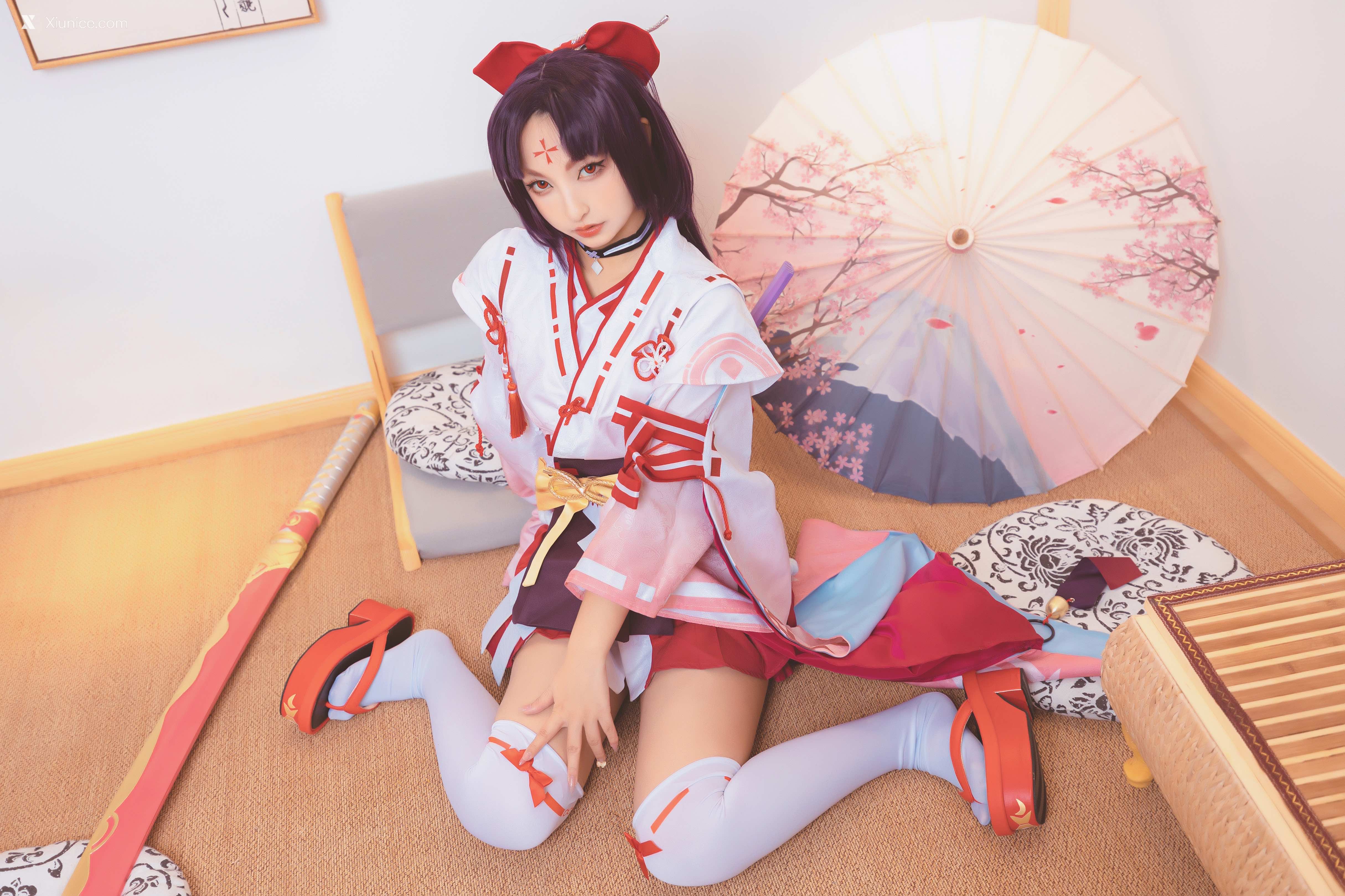 Coser@神楽坂真冬 Vol.063 绝对企画-陈&妖刀姬cos《刀ノ語》 第11张