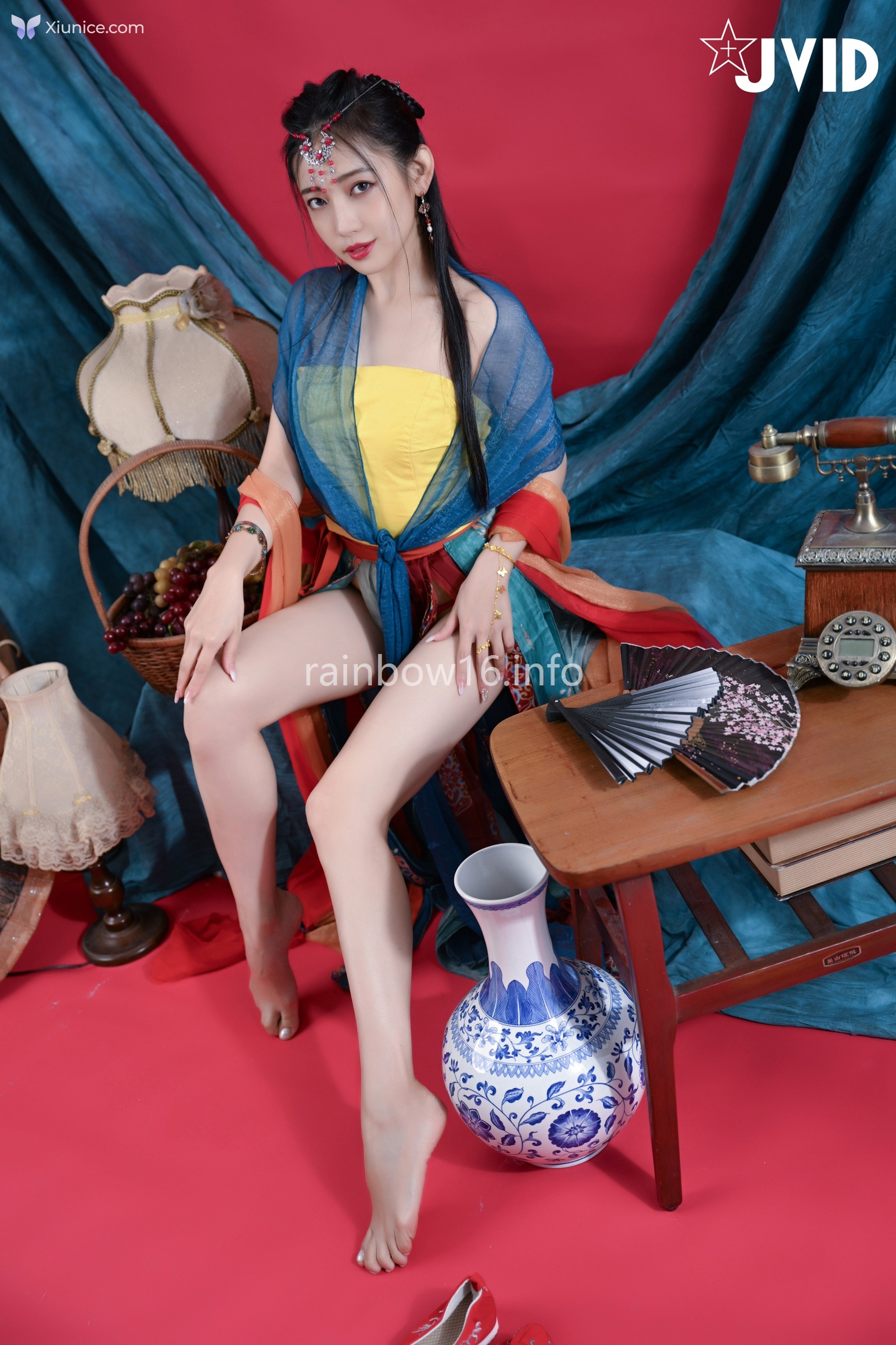 JVID 夏暮光 – 女神暮光敦煌風格造型服飾首度嘗試飛越天際穿梭時空與你來場空前未有的愛戀滋味 第69张
