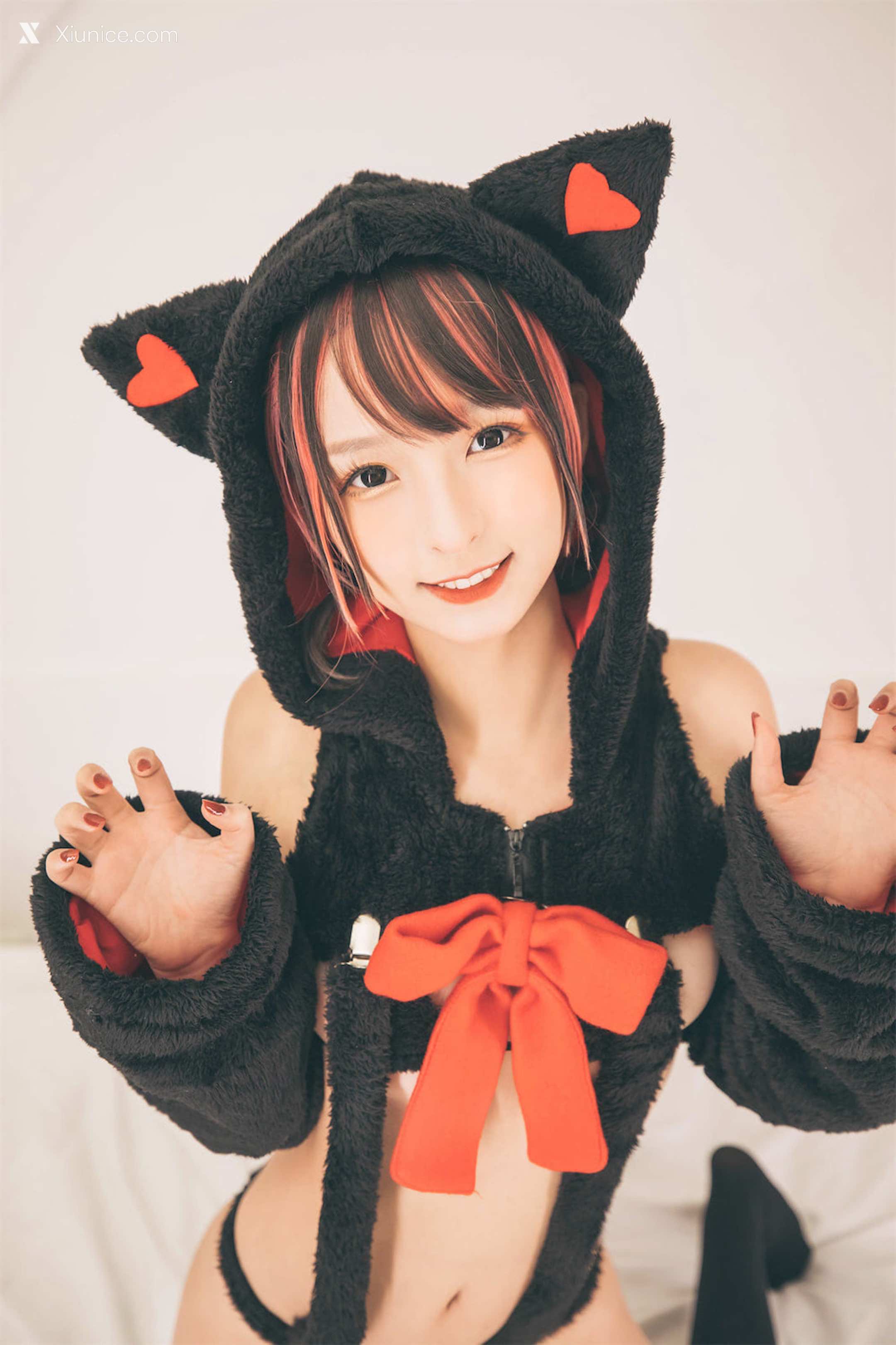 Coser@神楽坂真冬 Vol.077 绝对企画-《白黑の猫》 第68张