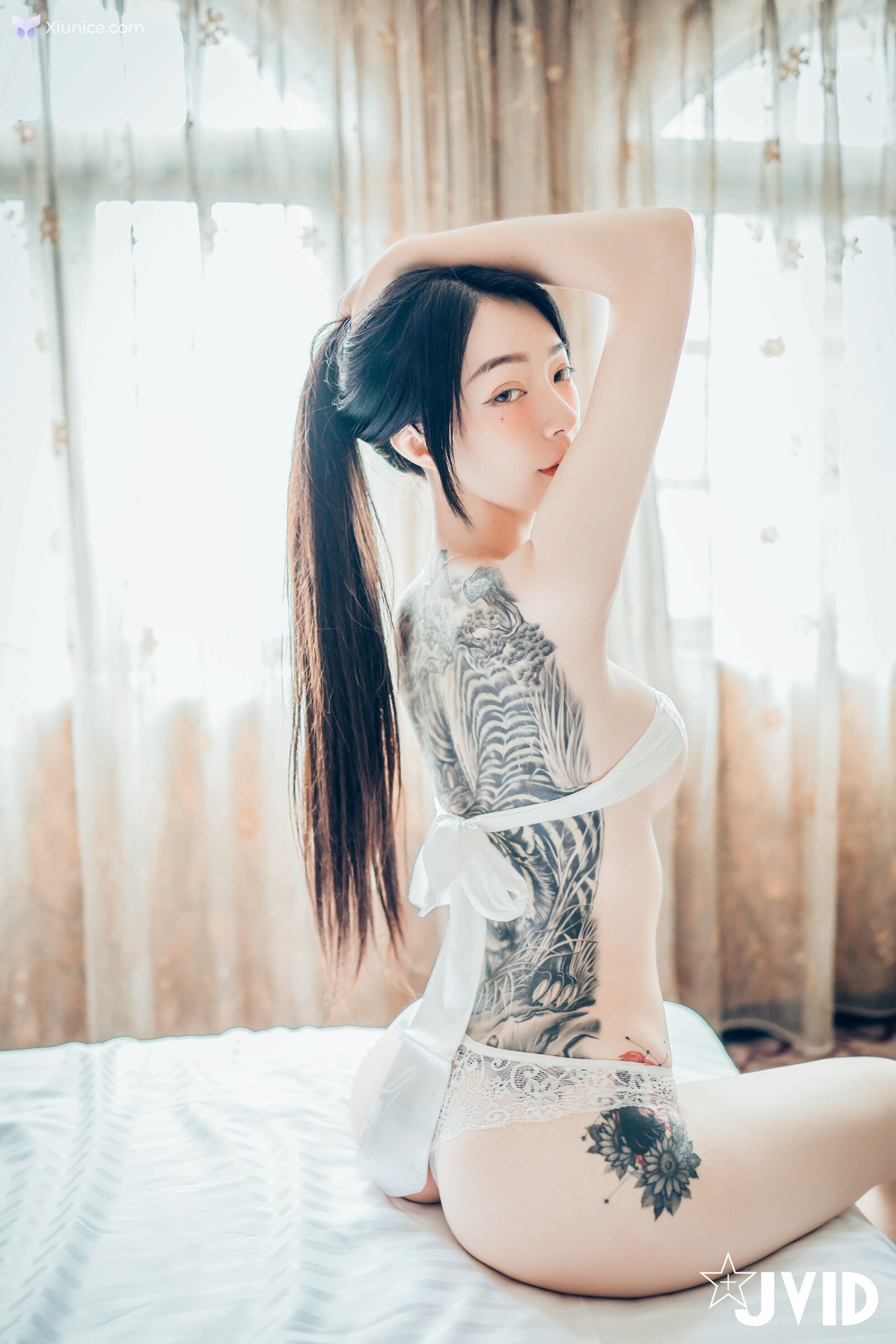 JVID 飄飄哥 – 飄飄女神 色色旗袍系列絕美的體態最適合穿緊身 透明 色色的旗袍 有緊身的 情趣的 透明的… 第4张