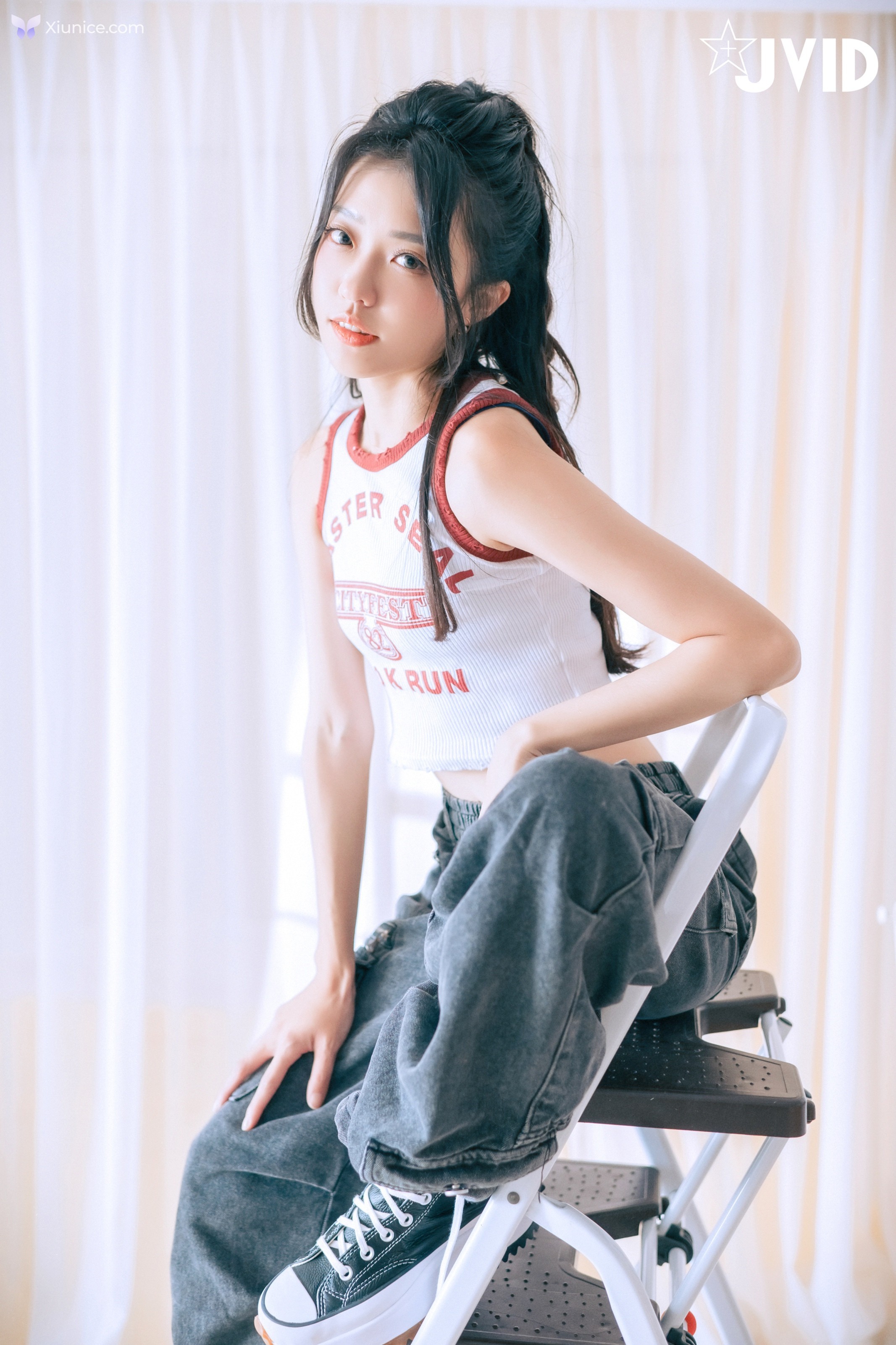 JVID 妍妍 Angel – 網拍模特兒の淺規則妍妍遭射淫師脅迫脫衣強拍裸照配合度太高反而引起射淫師邪念 第28张