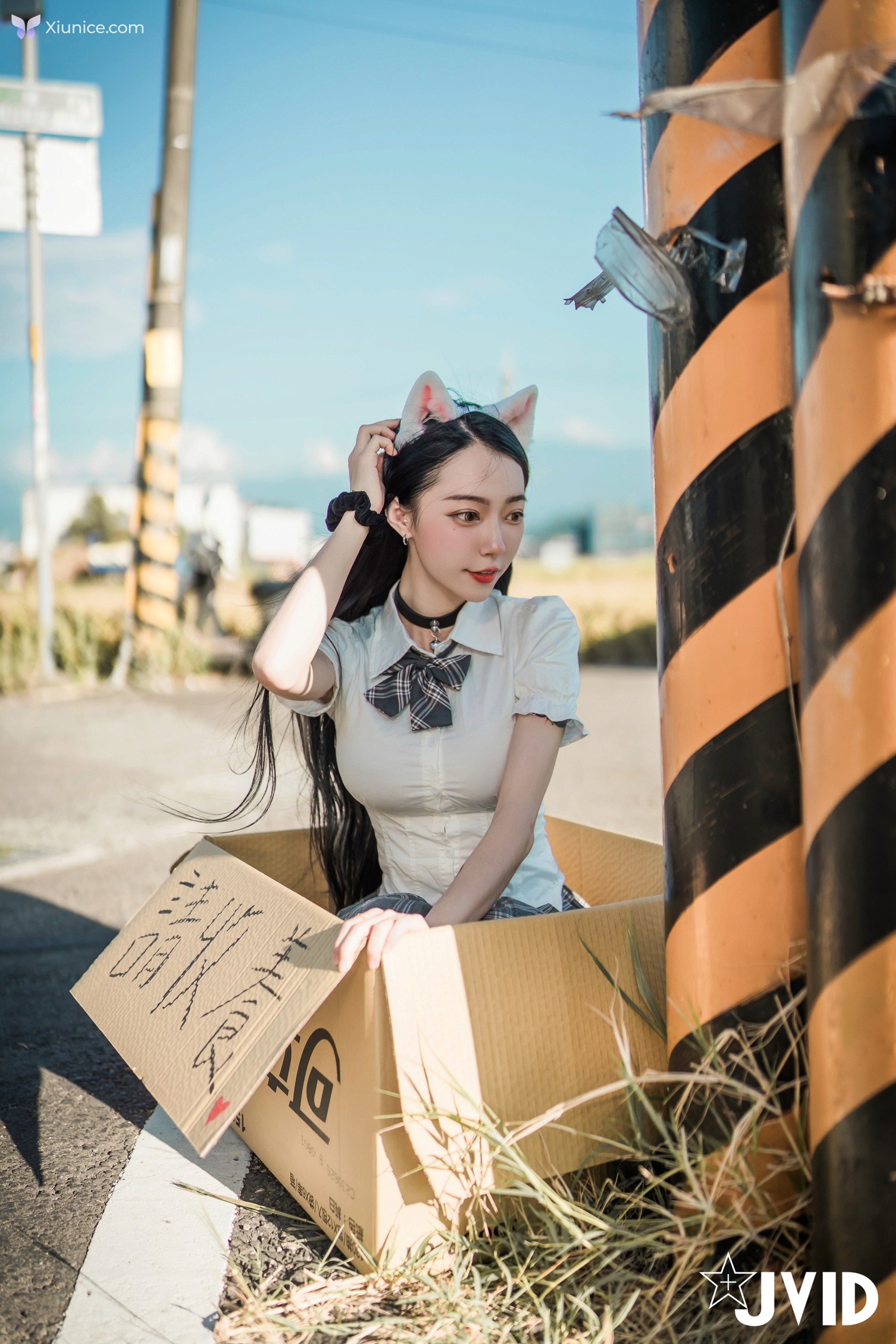 JVID 飄飄哥 – 貓咪收養手冊巨乳人形貓 女神飄飄 第130张