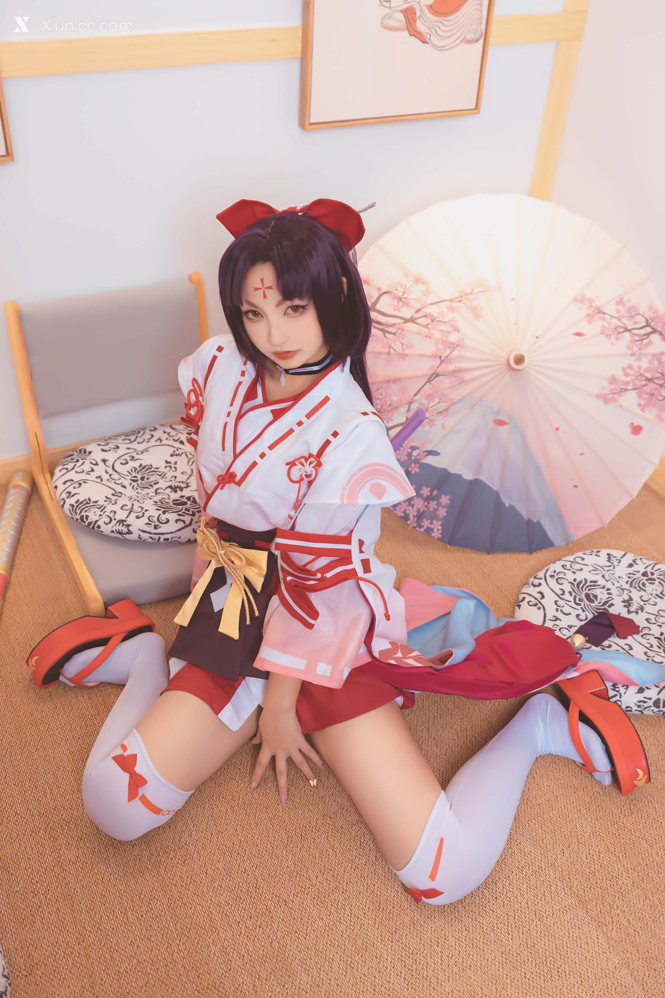 Coser@神楽坂真冬 Vol.063 绝对企画-陈&妖刀姬cos《刀ノ語》 第12张