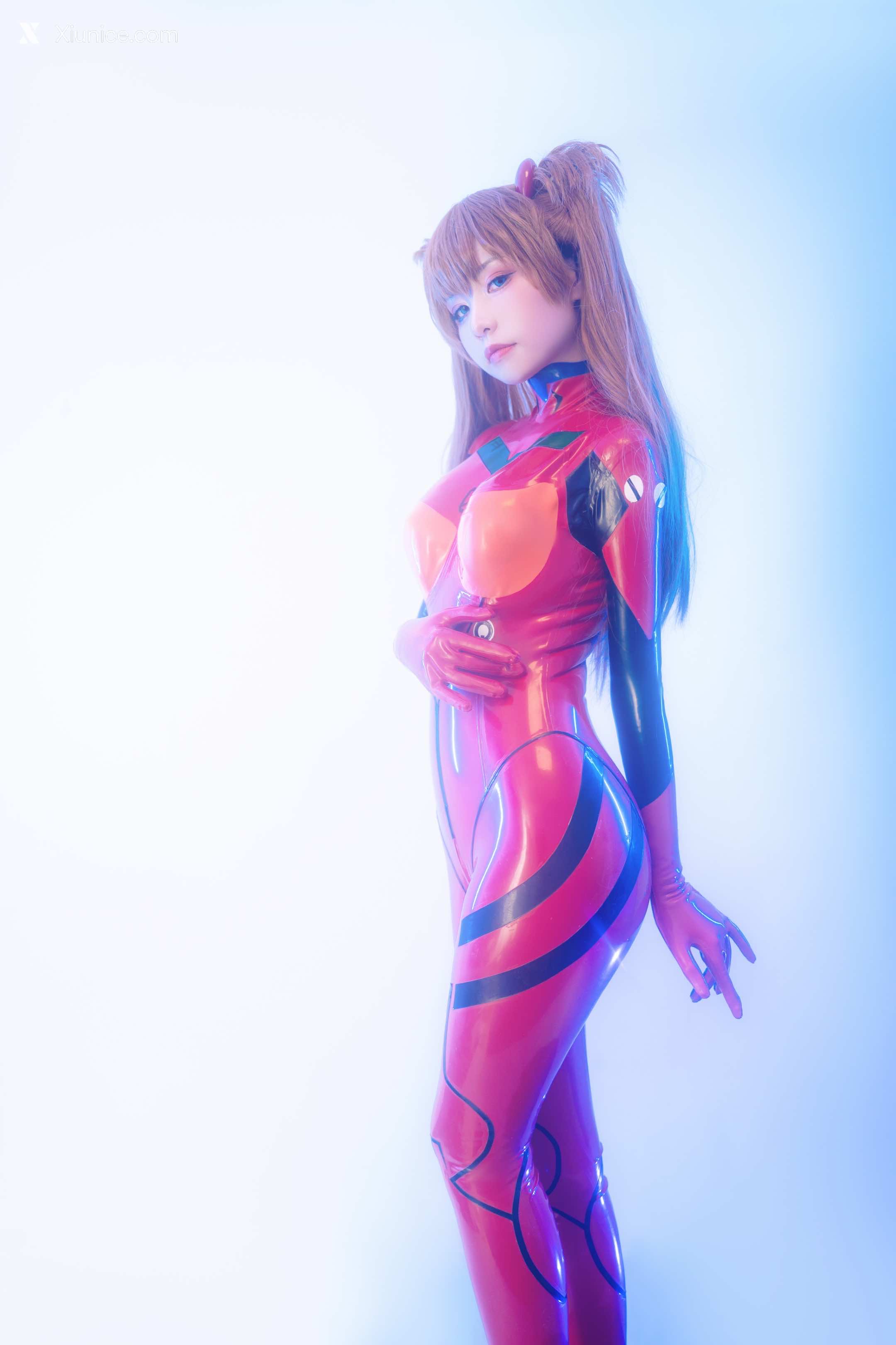 Coser@爆机少女喵小吉 (Nekokoyoshi) 明日香 人类补奸计划 第6张