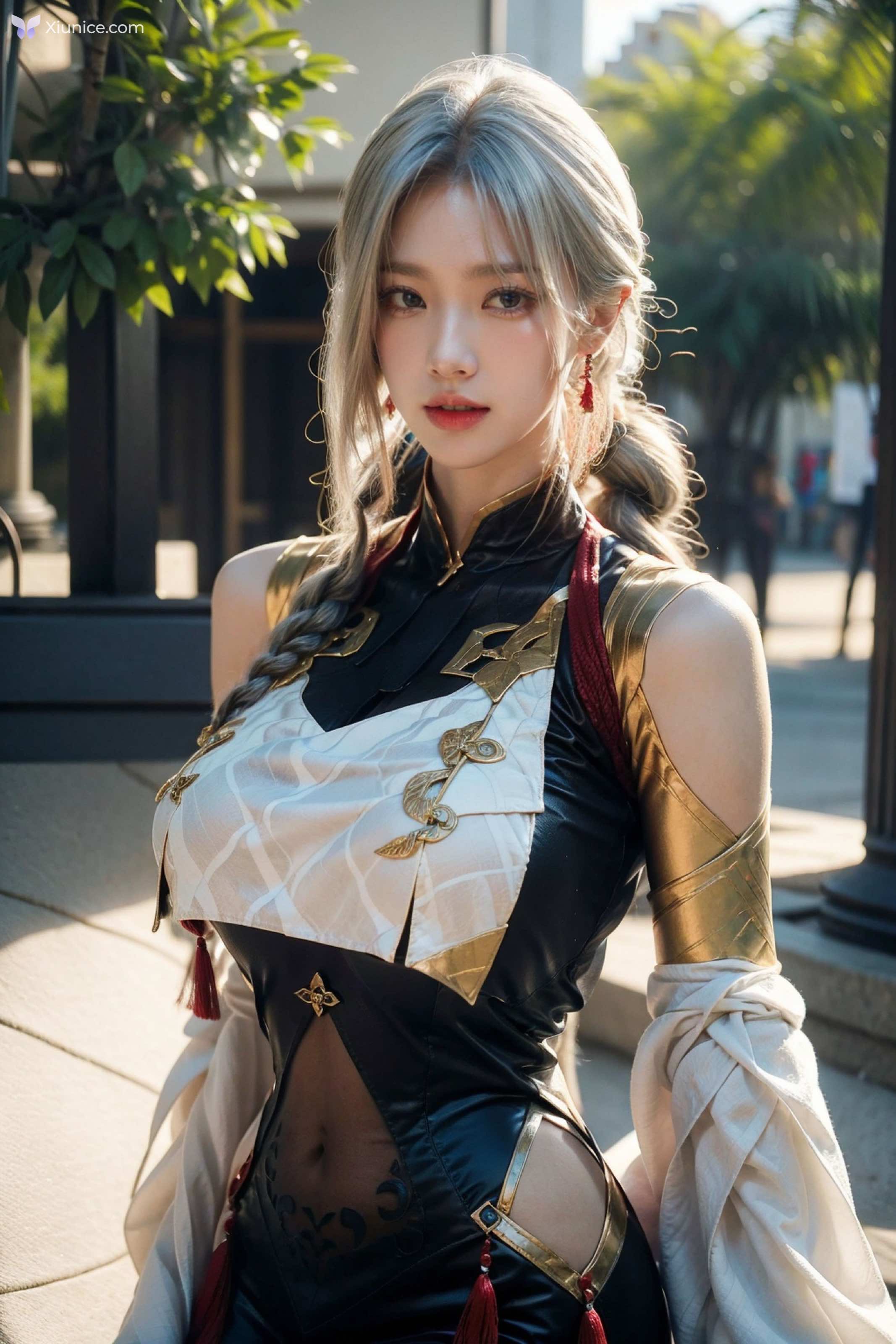 AI Girl 拟实画风-姐姐的剑灵COS 第150张