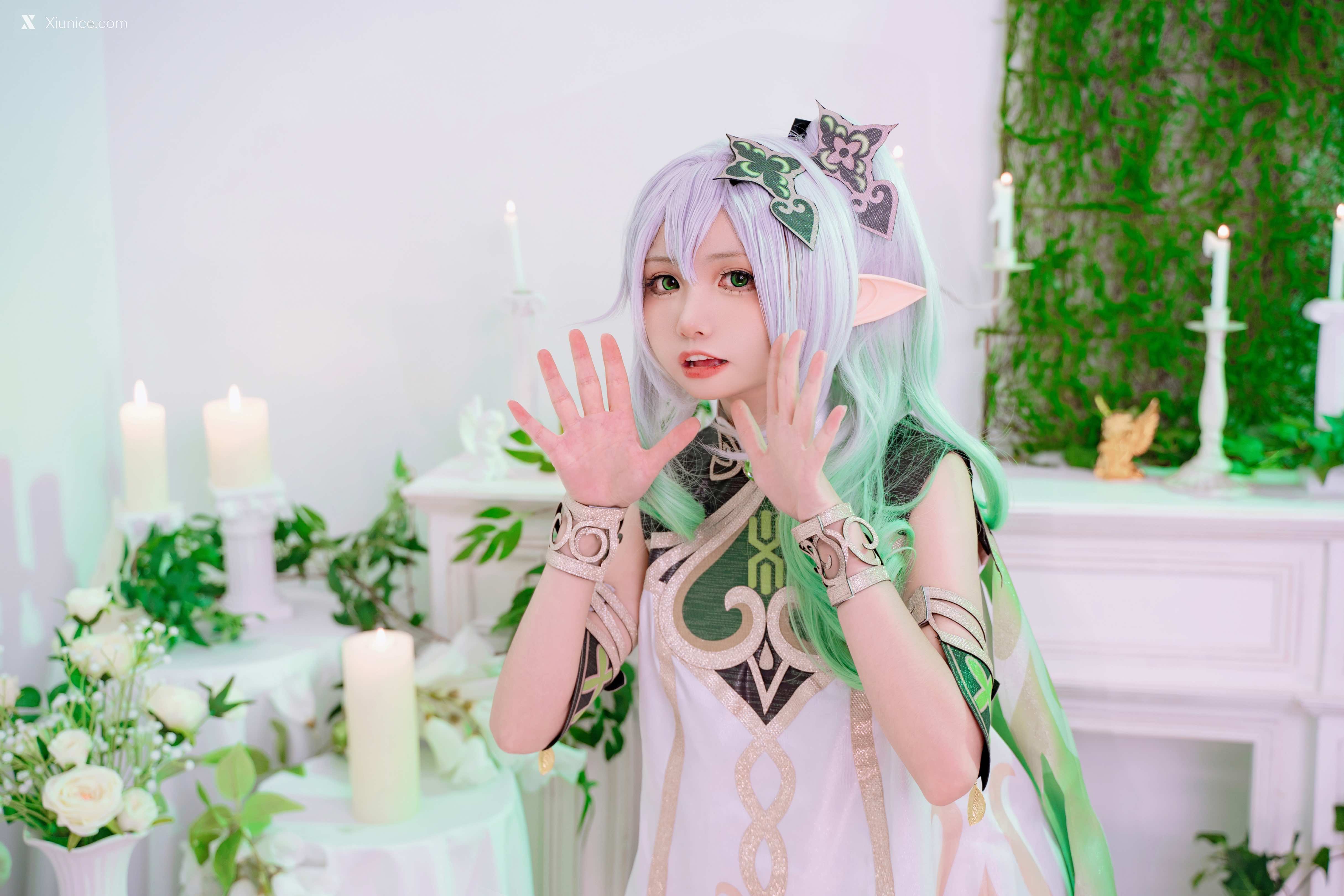 Coser@爆机少女喵小吉 (Nekokoyoshi) Genshin Impact Nahida 第3张