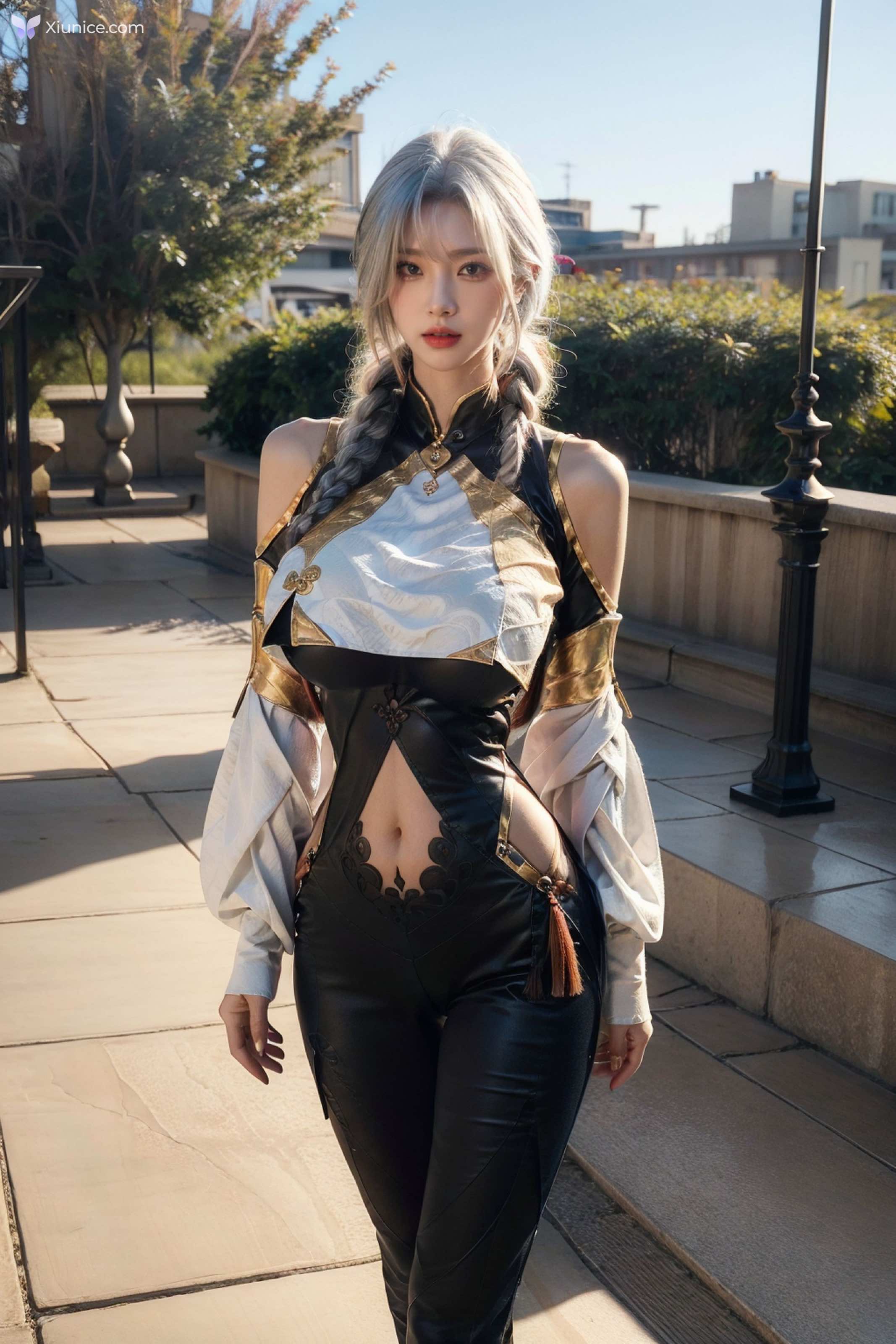 AI Girl 拟实画风-姐姐的剑灵COS 第98张
