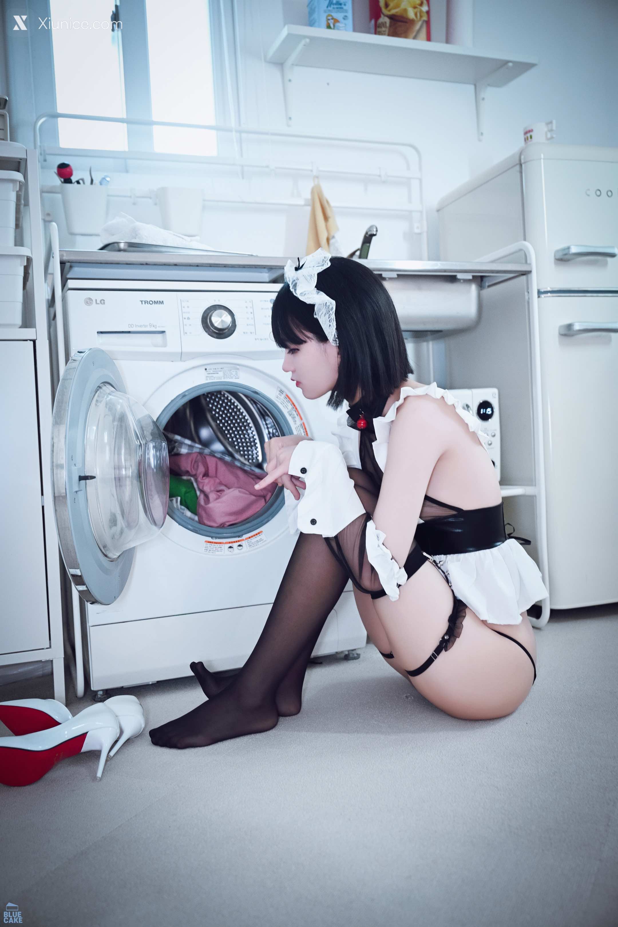 BLUECAKE Jeong Jenny (정제니) – Maid Cosplay 第61张
