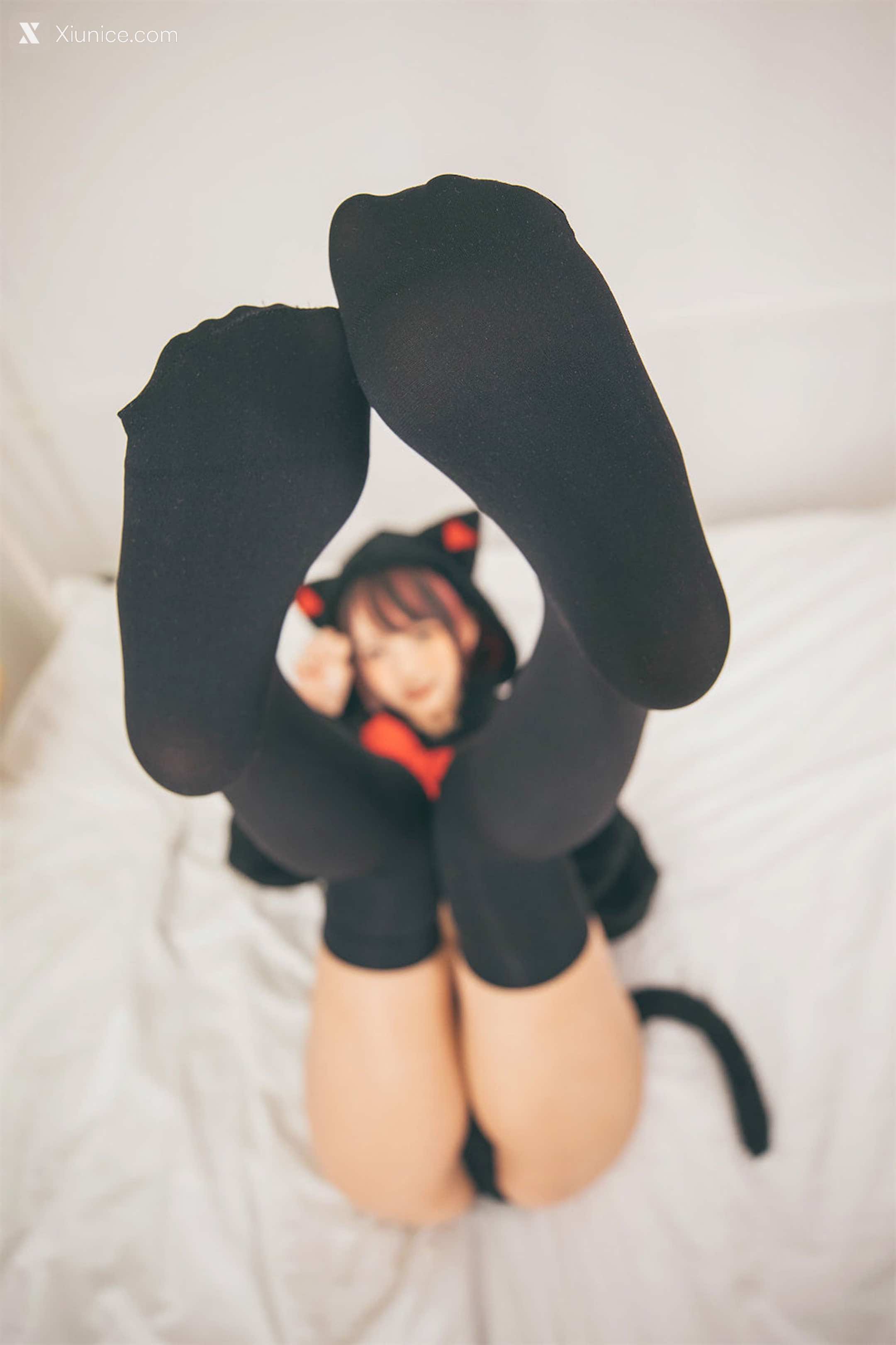 Coser@神楽坂真冬 Vol.077 绝对企画-《白黑の猫》 第115张