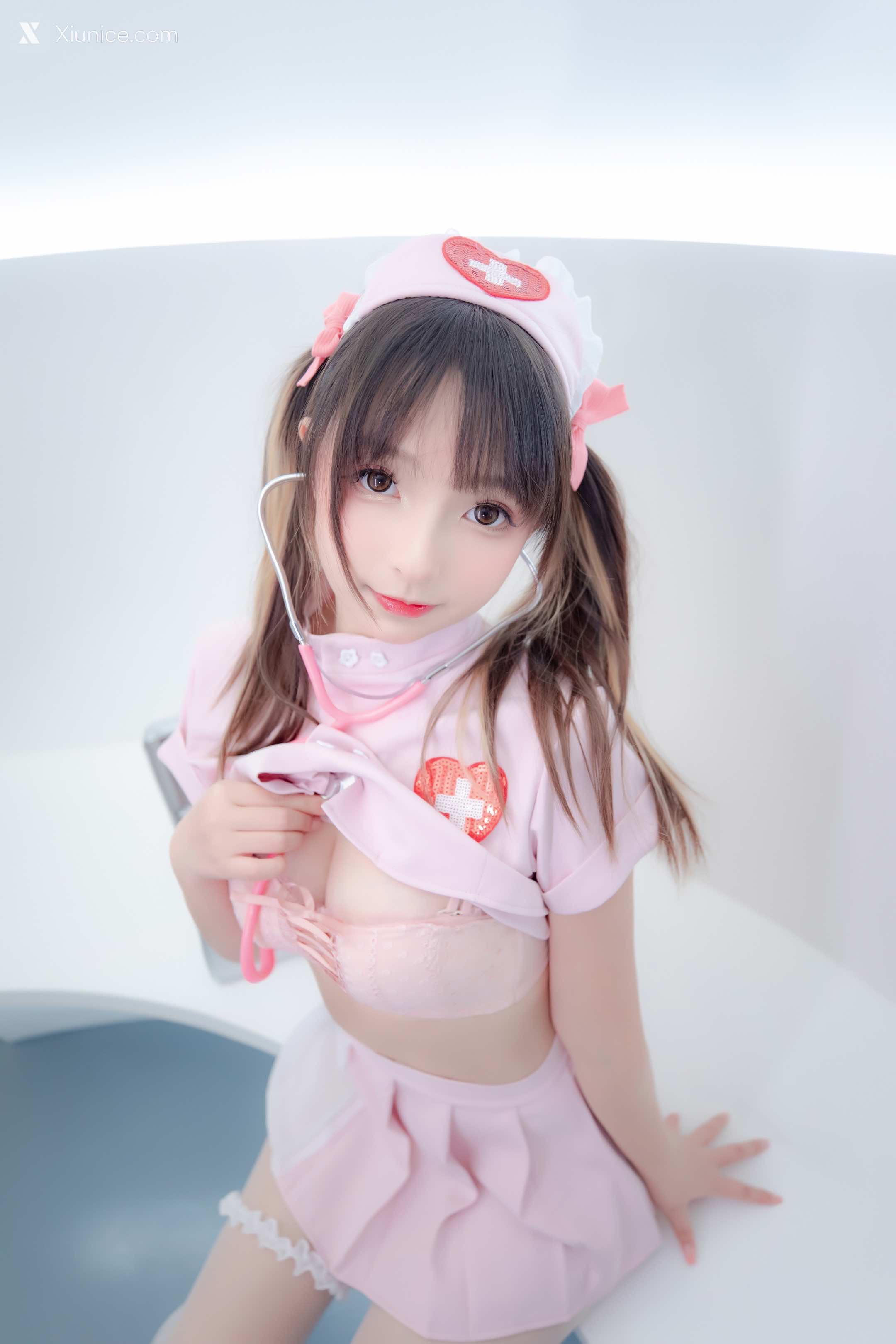 Coser@神楽坂真冬 Vol.084 绝对企画-白丝护士《心身バランス》 第8张