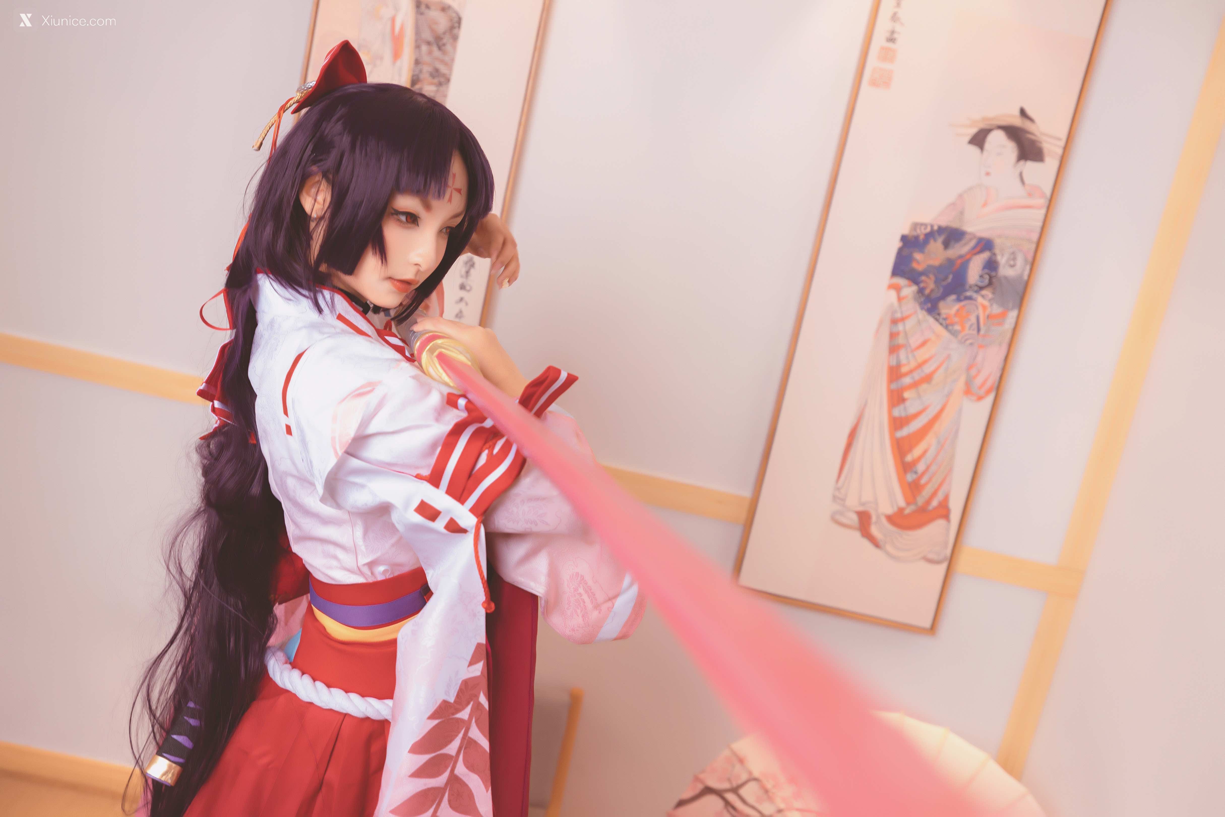 Coser@神楽坂真冬 Vol.063 绝对企画-陈&妖刀姬cos《刀ノ語》 第28张