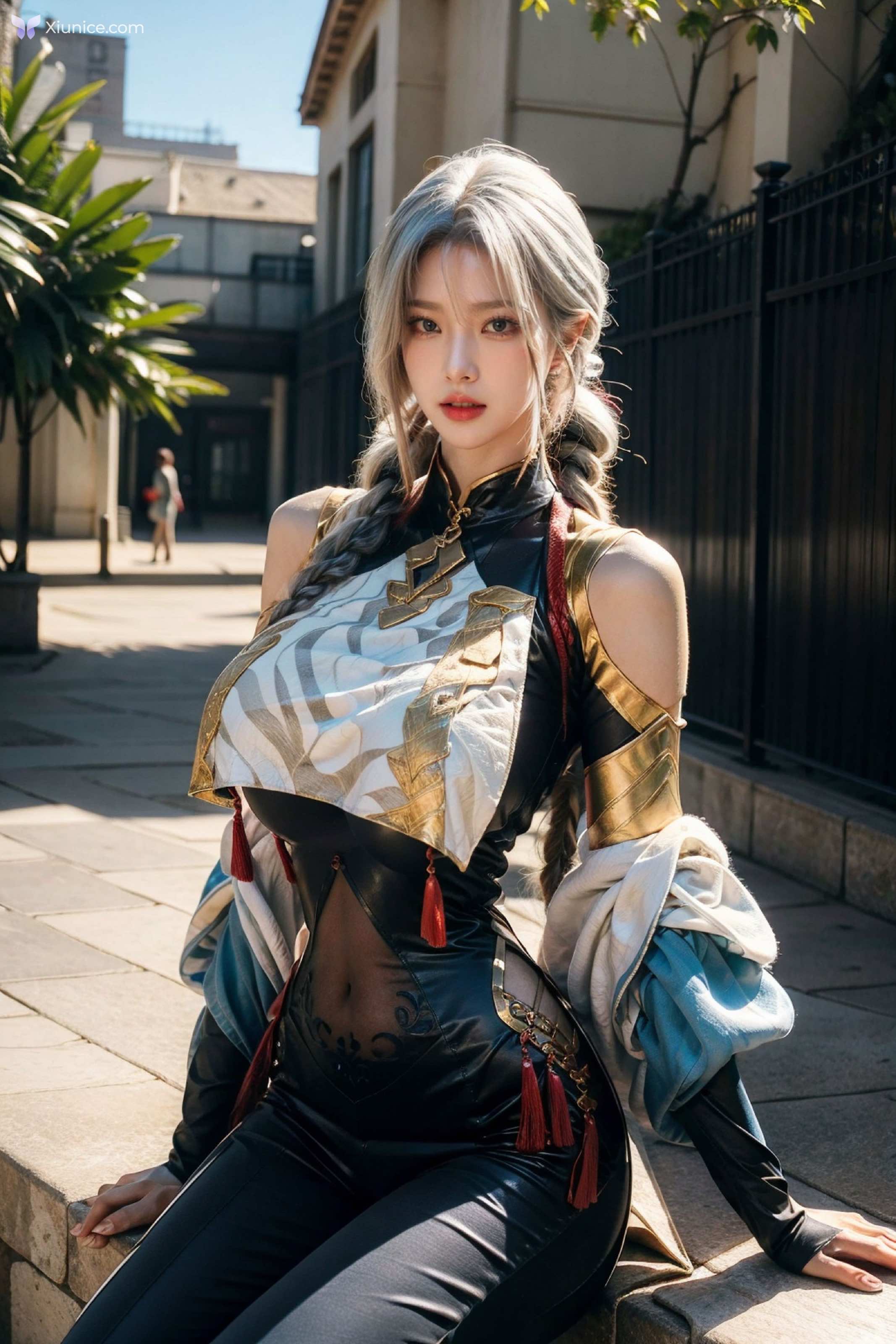 AI Girl 拟实画风-姐姐的剑灵COS 第143张