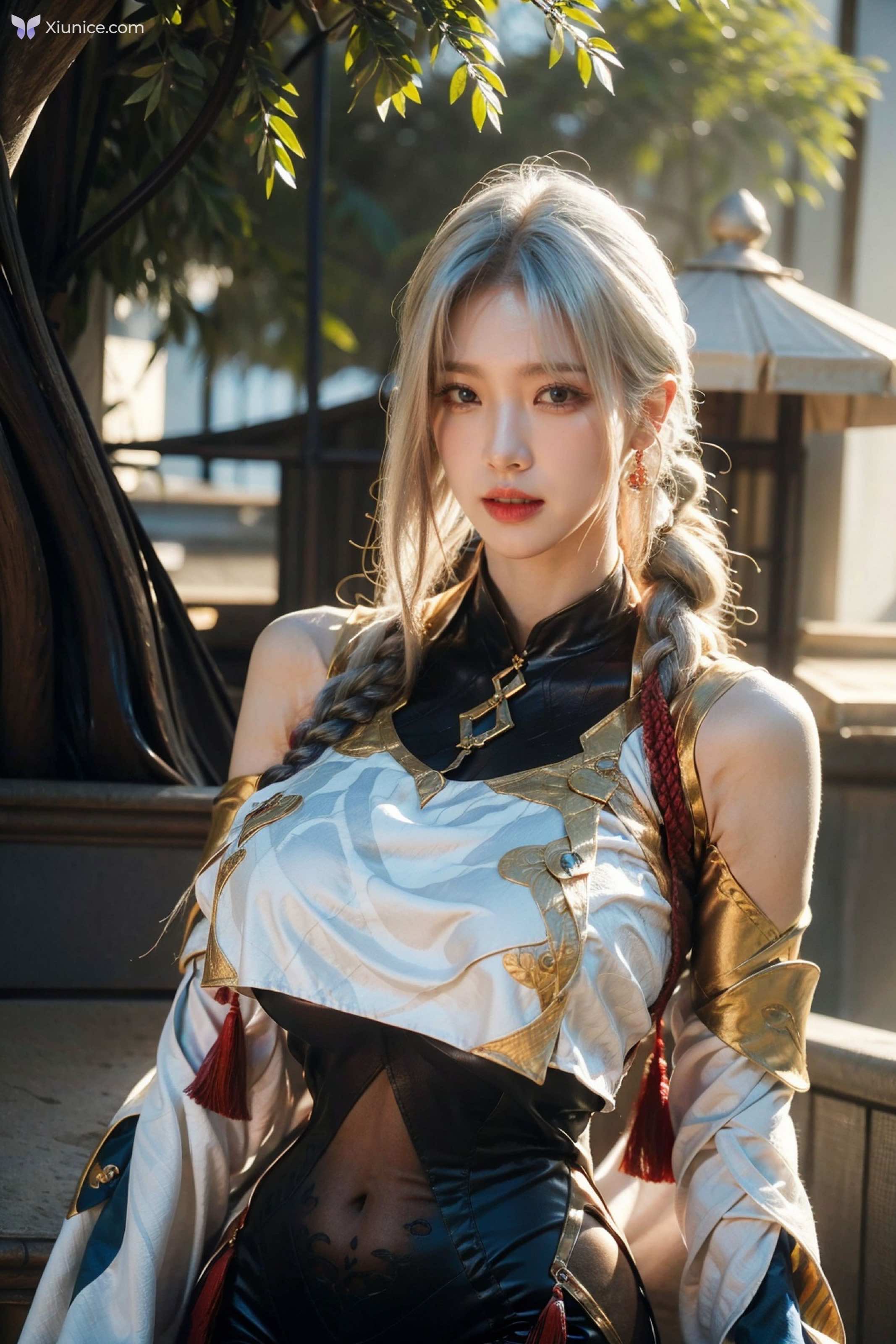 AI Girl 拟实画风-姐姐的剑灵COS 第147张