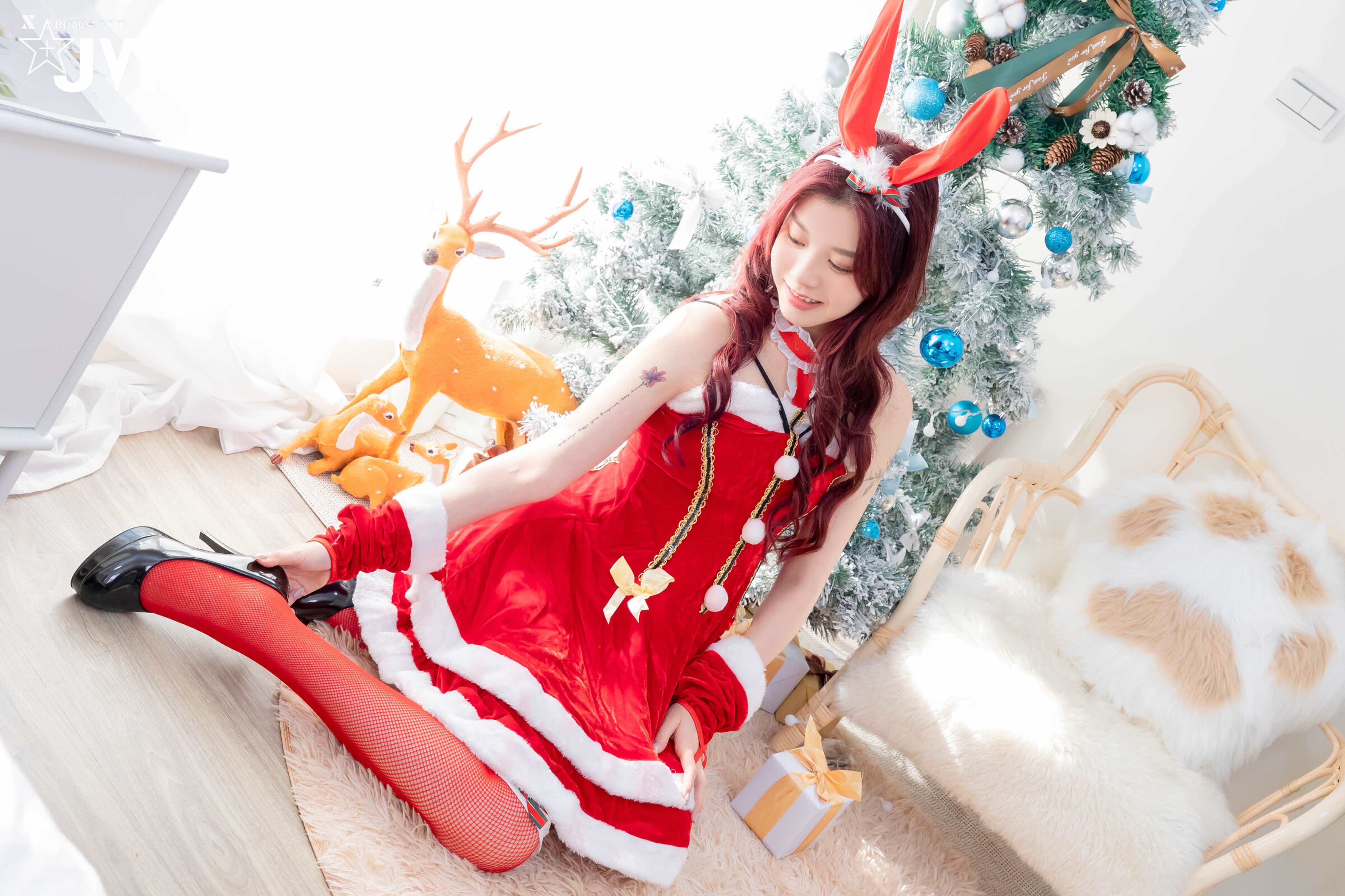 JVID – Caroline（卡洛琳）- 聖誕性感禮 第59张