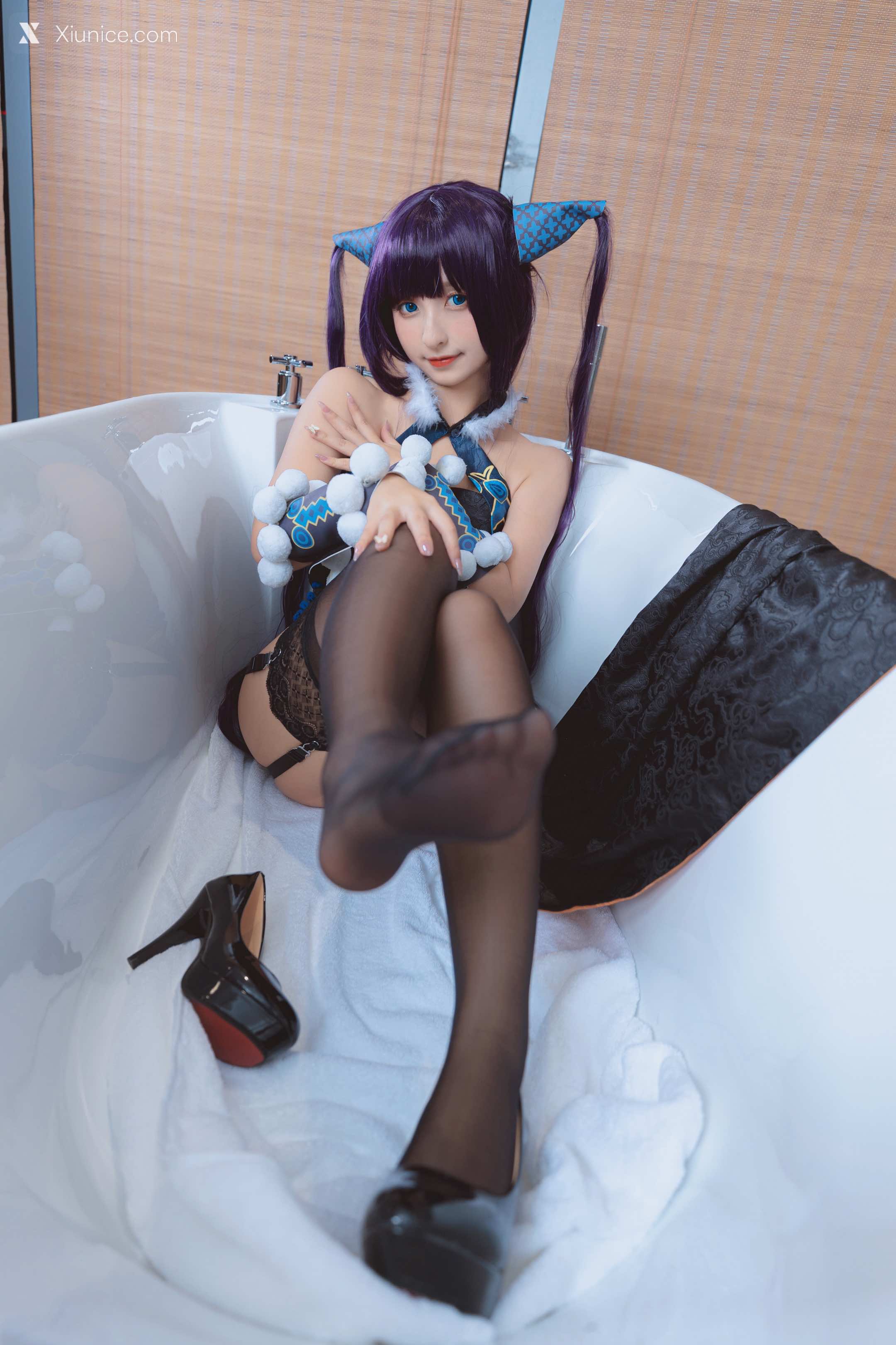Coser@神楽坂真冬 Vol.062 绝对企画-FGO杨贵妃&企鹅莉莉丝《極楽の氷》 第95张