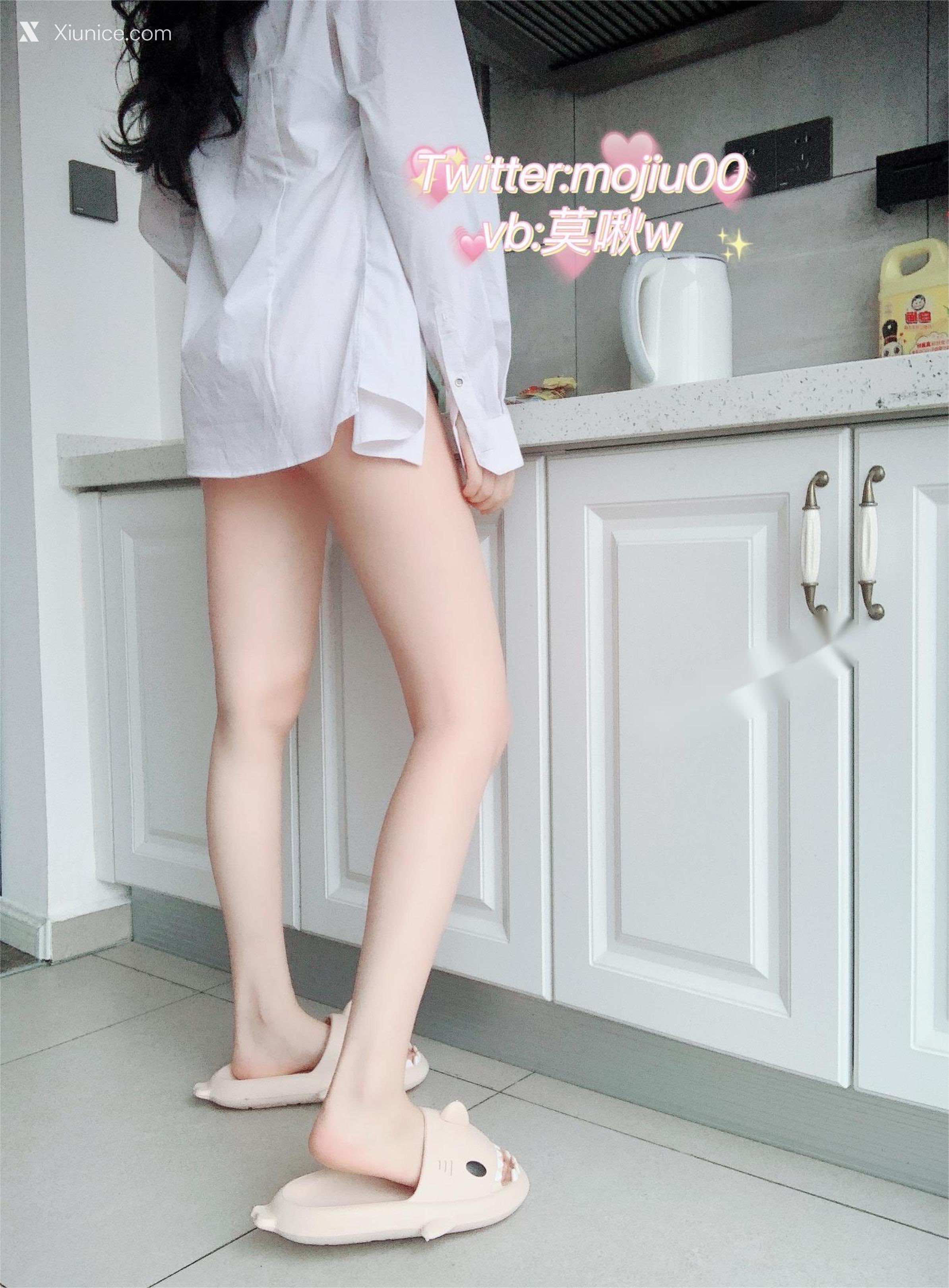 Coser@小青茗 露脸定制白色衬衫 第16张