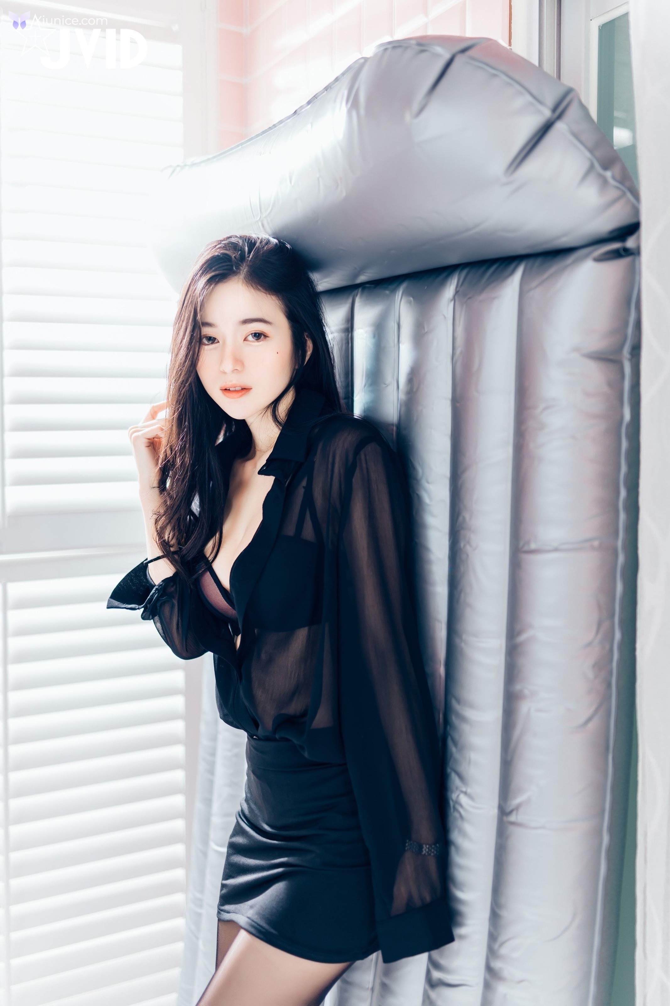 JVID Lele 樂樂 飄飄哥 – 上司新人下属 无内黑丝终极奥义 第92张