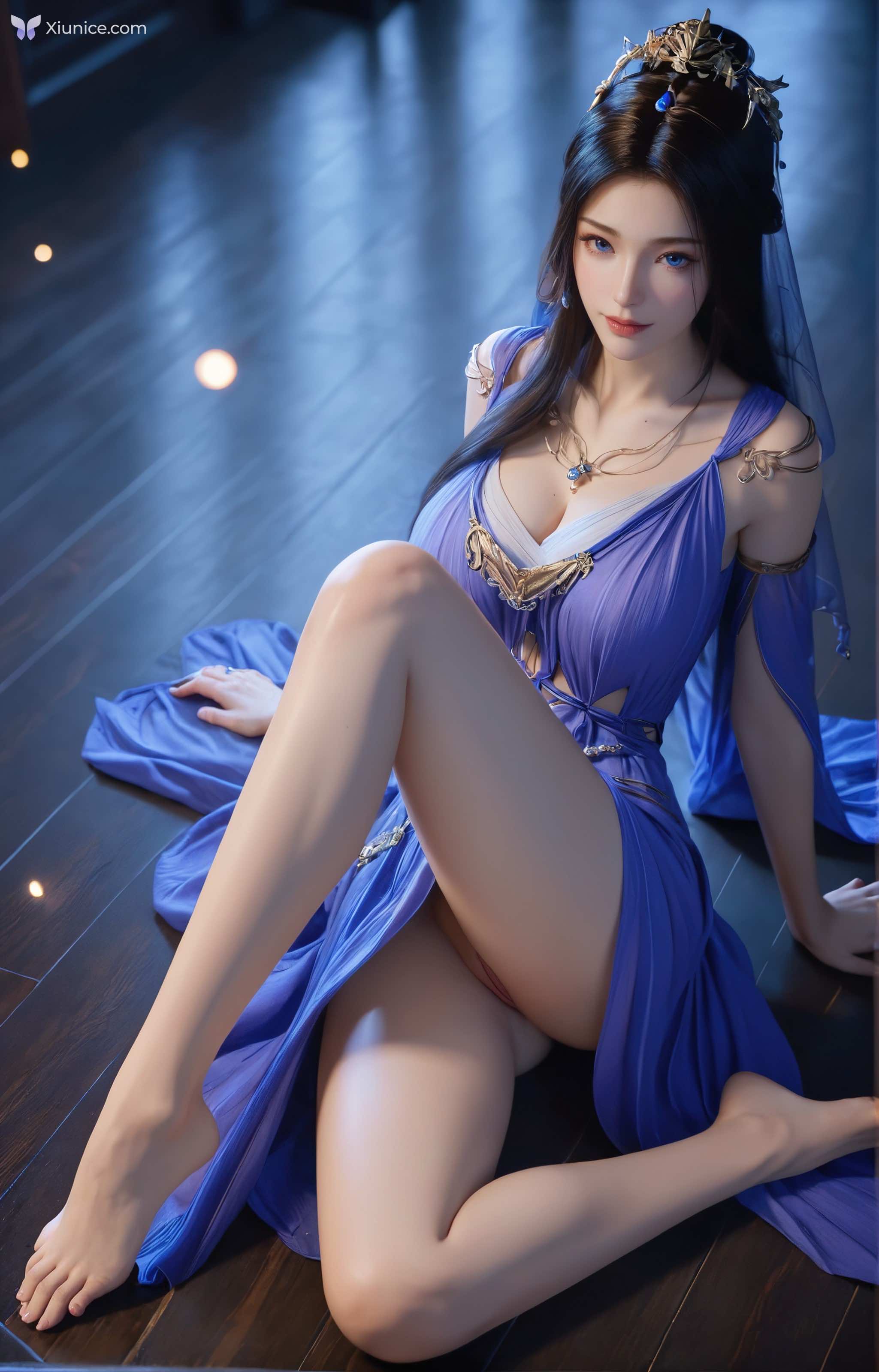 AI Girl 凡人xxz – 紫灵蕾丝舞娘墨迹 第257张