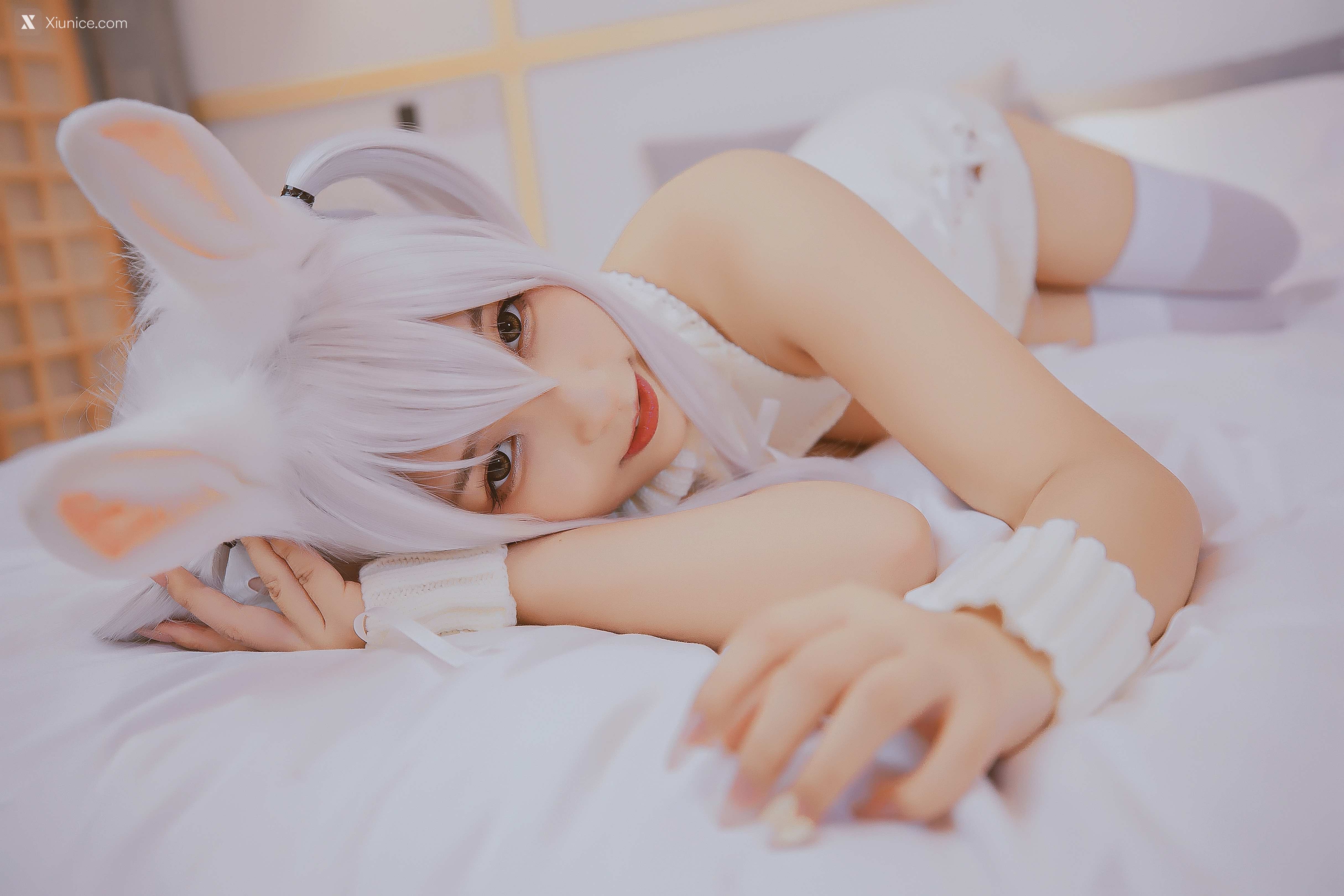 Coser@神楽坂真冬 Vol.034 危険な耳 狼妹&兔娘 第19张