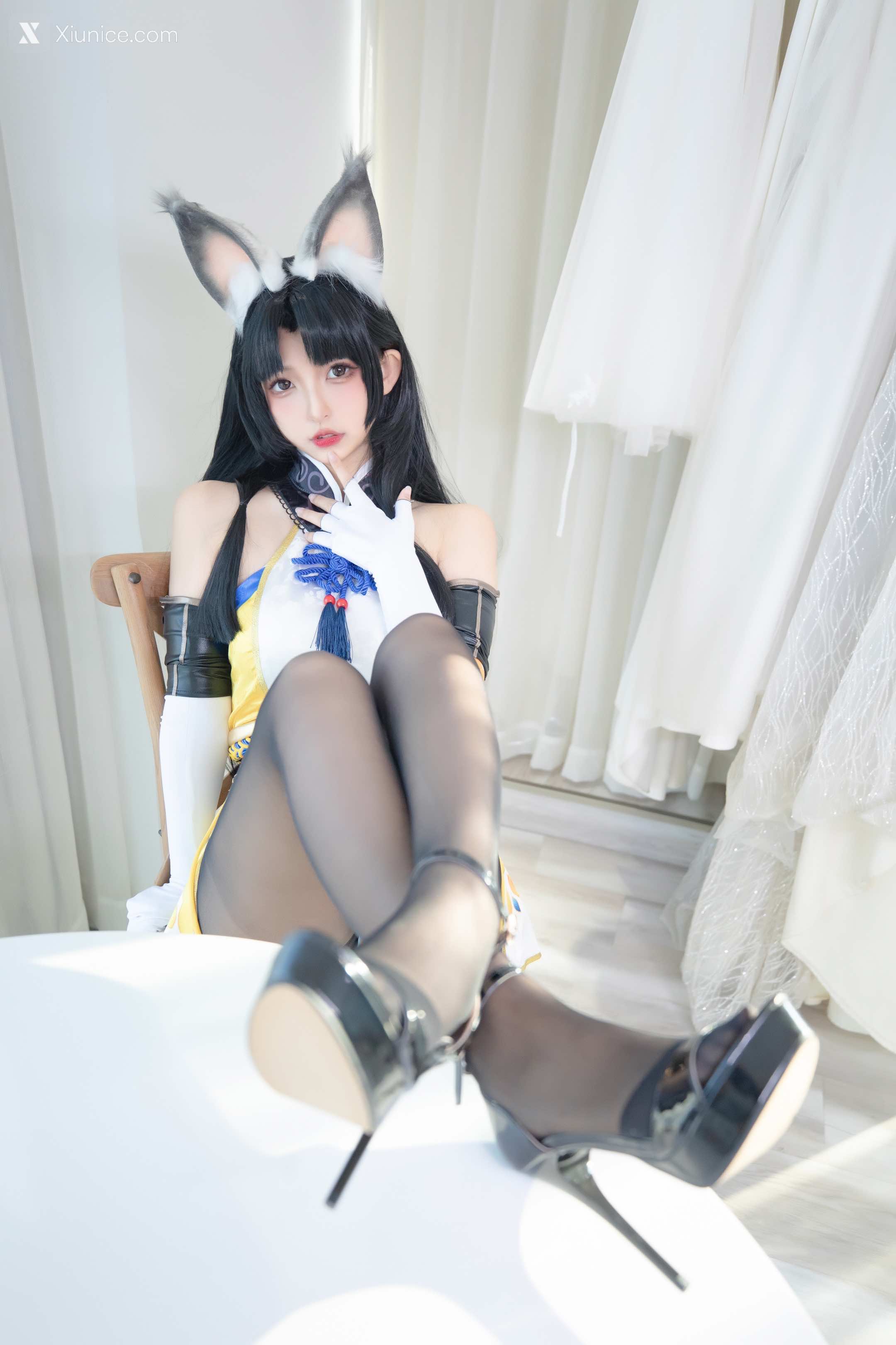 Coser@神楽坂真冬 Vol.104 黑丝胡桃 第9张