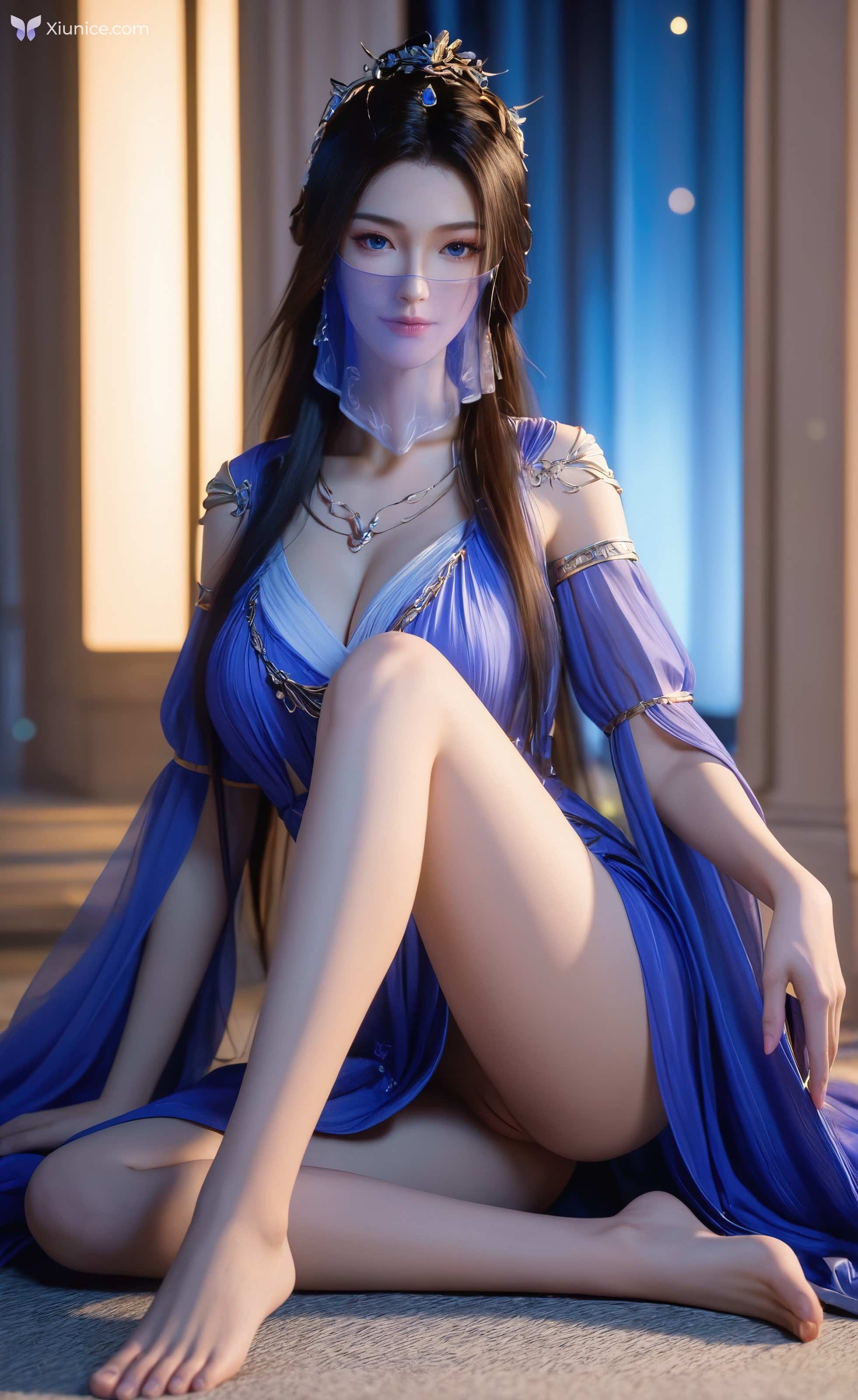 AI Girl 凡人xxz – 紫灵蕾丝舞娘墨迹 第216张