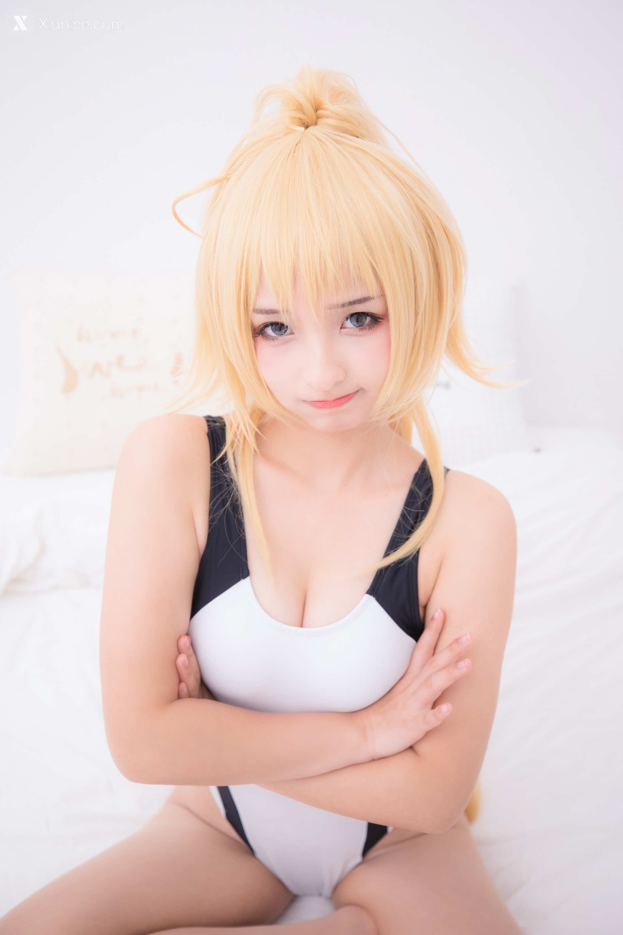 Coser@神楽坂真冬 Vol.036 电子相册-白贞德《Swimingthedrea》 第87张