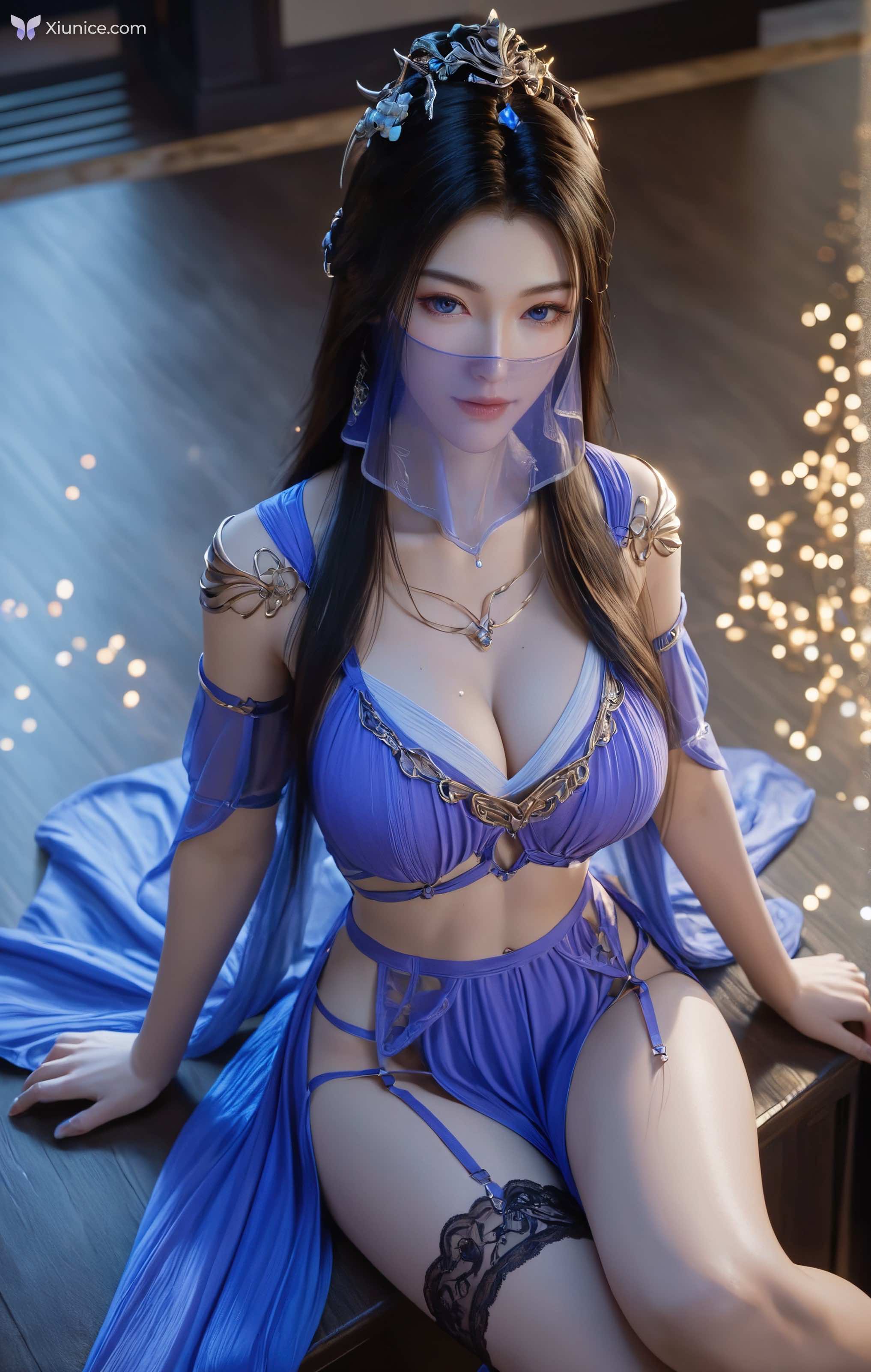 AI Girl 凡人xxz – 紫灵蕾丝舞娘墨迹 第112张