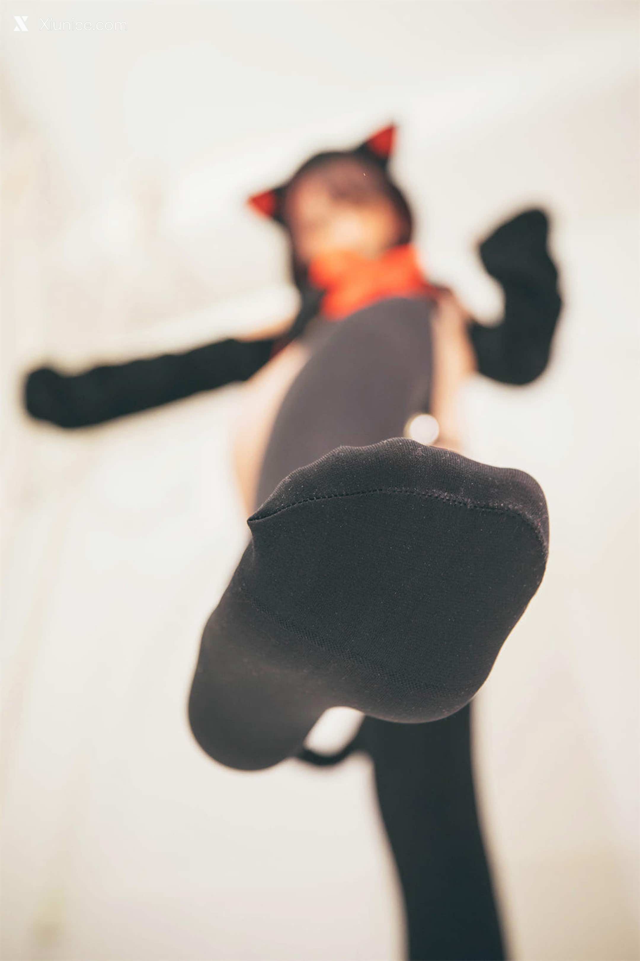 Coser@神楽坂真冬 Vol.077 绝对企画-《白黑の猫》 第137张
