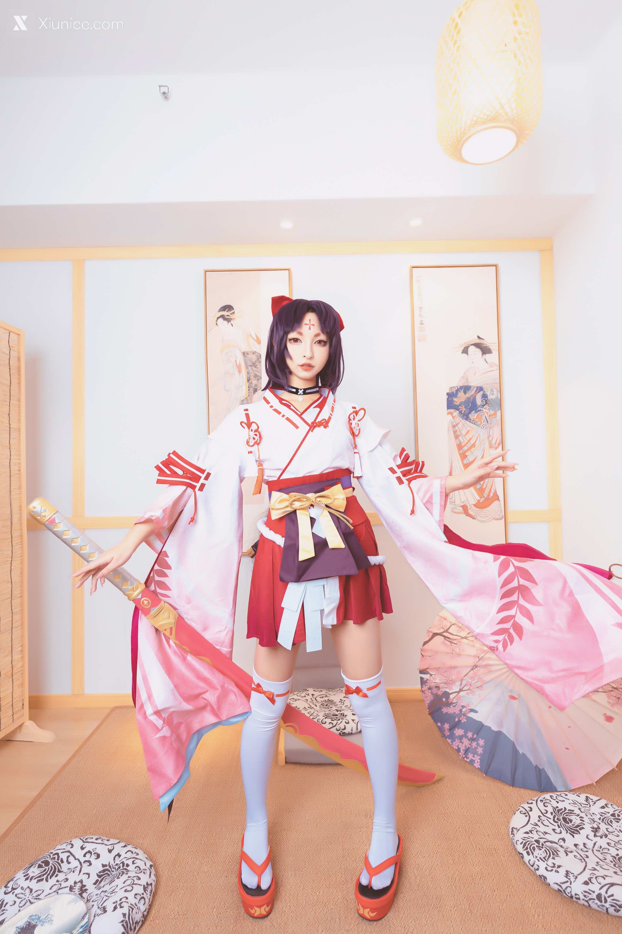 Coser@神楽坂真冬 Vol.063 绝对企画-陈&妖刀姬cos《刀ノ語》 第27张