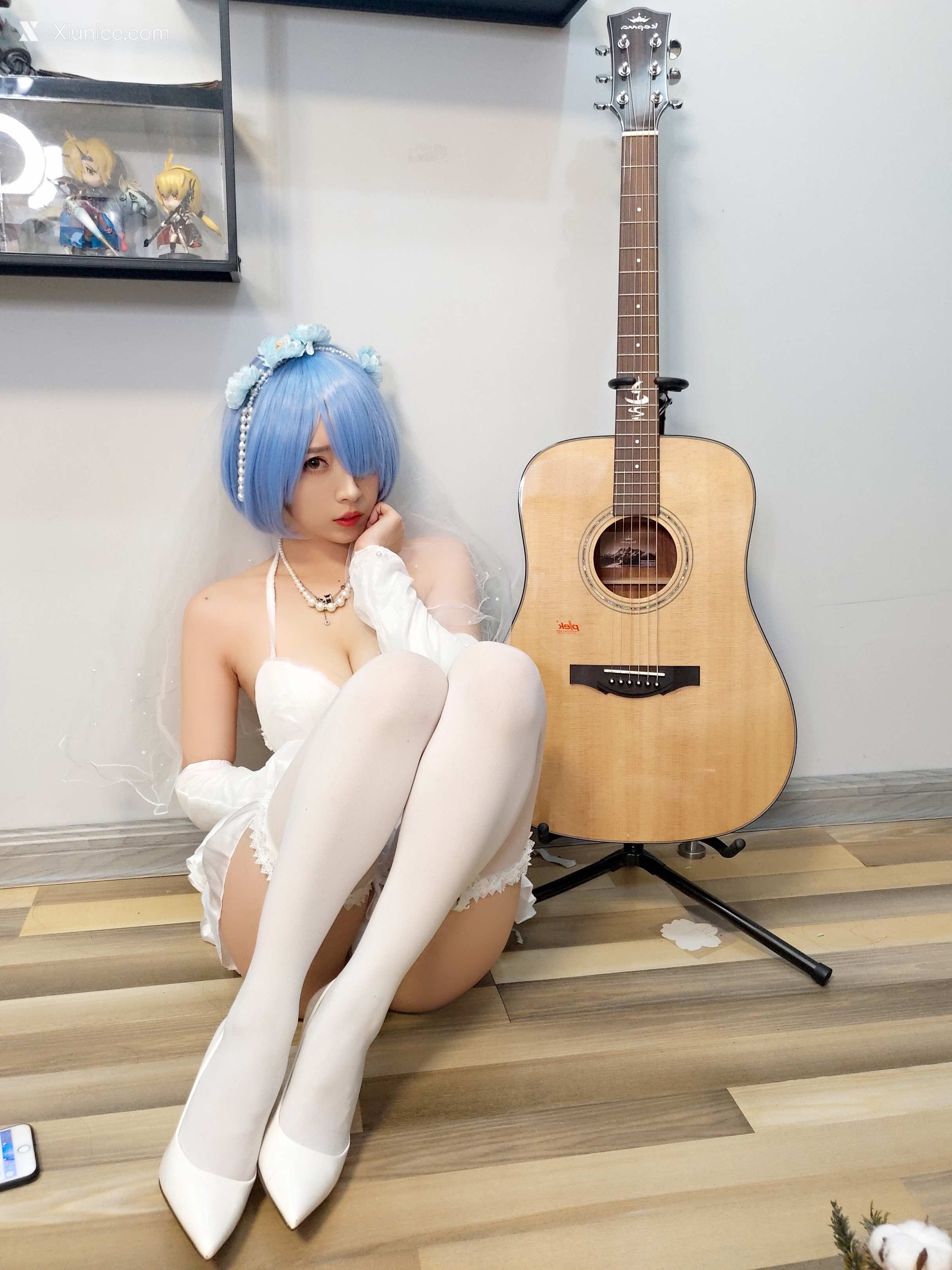 Coser@小女巫露娜 Vol.006 雷姆婚纱 第8张