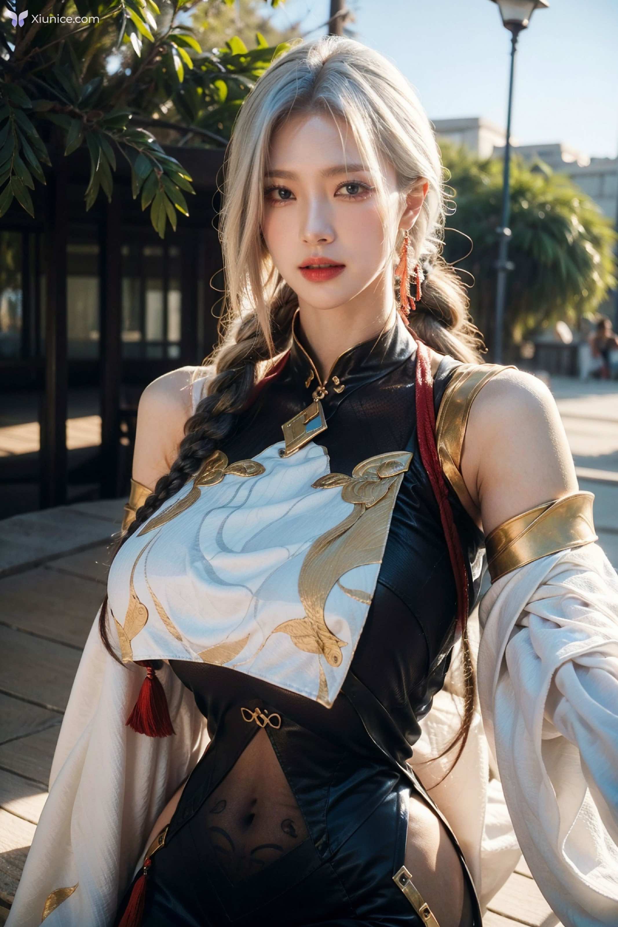 AI Girl 拟实画风-姐姐的剑灵COS 第91张