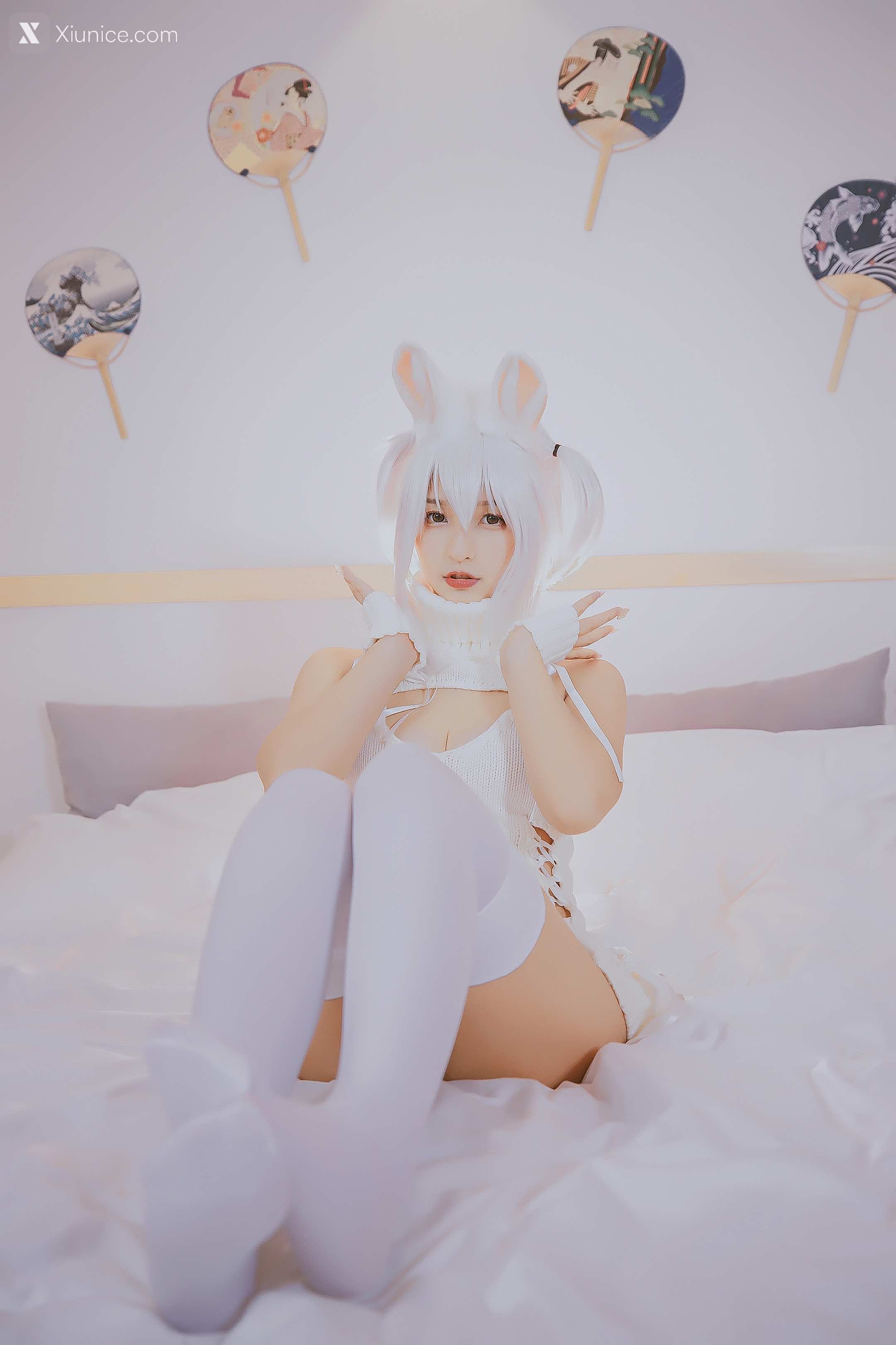 Coser@神楽坂真冬 Vol.034 危険な耳 狼妹&兔娘 第14张