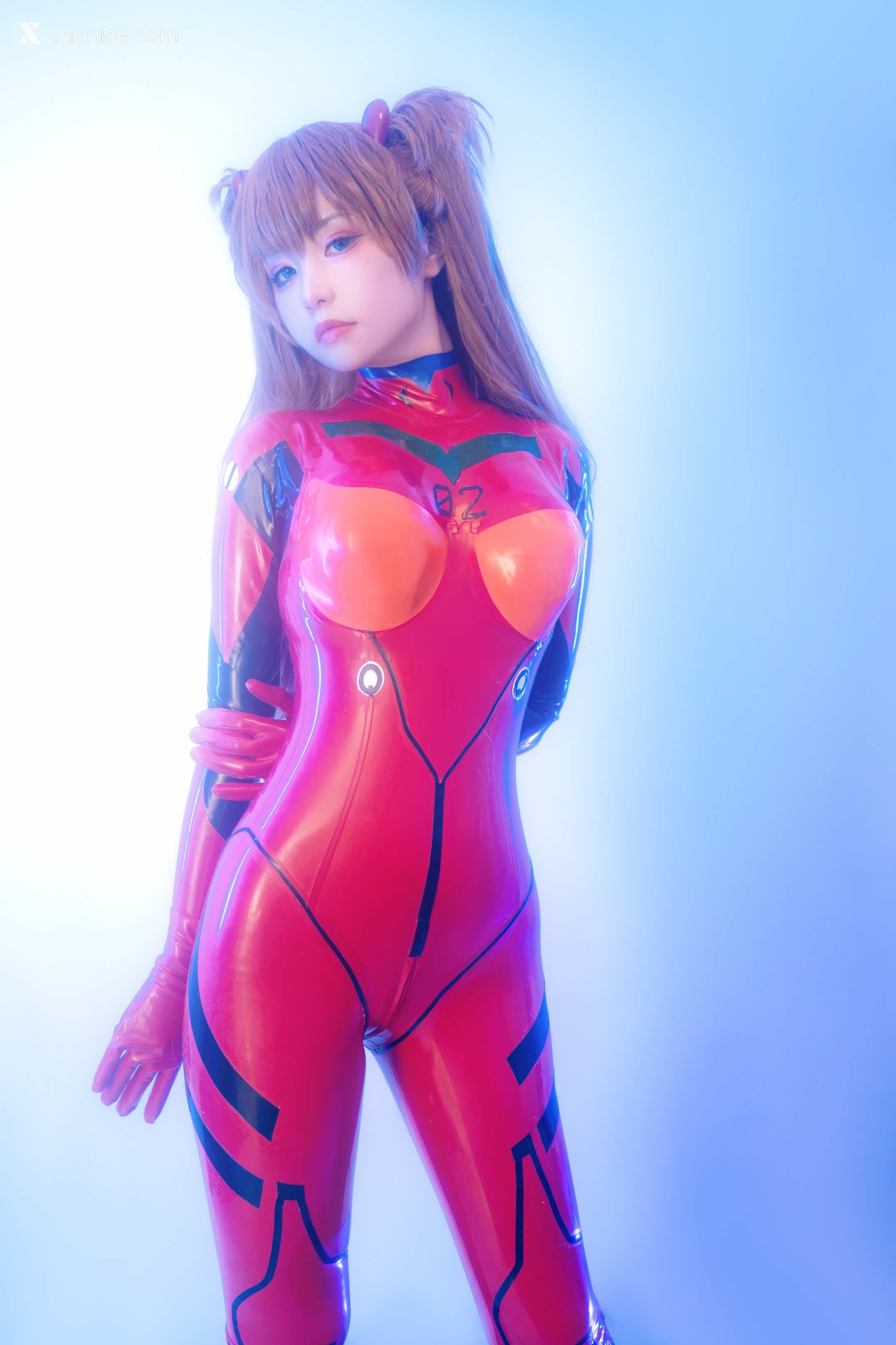 Coser@爆机少女喵小吉 (Nekokoyoshi) 明日香 人类补奸计划 第9张