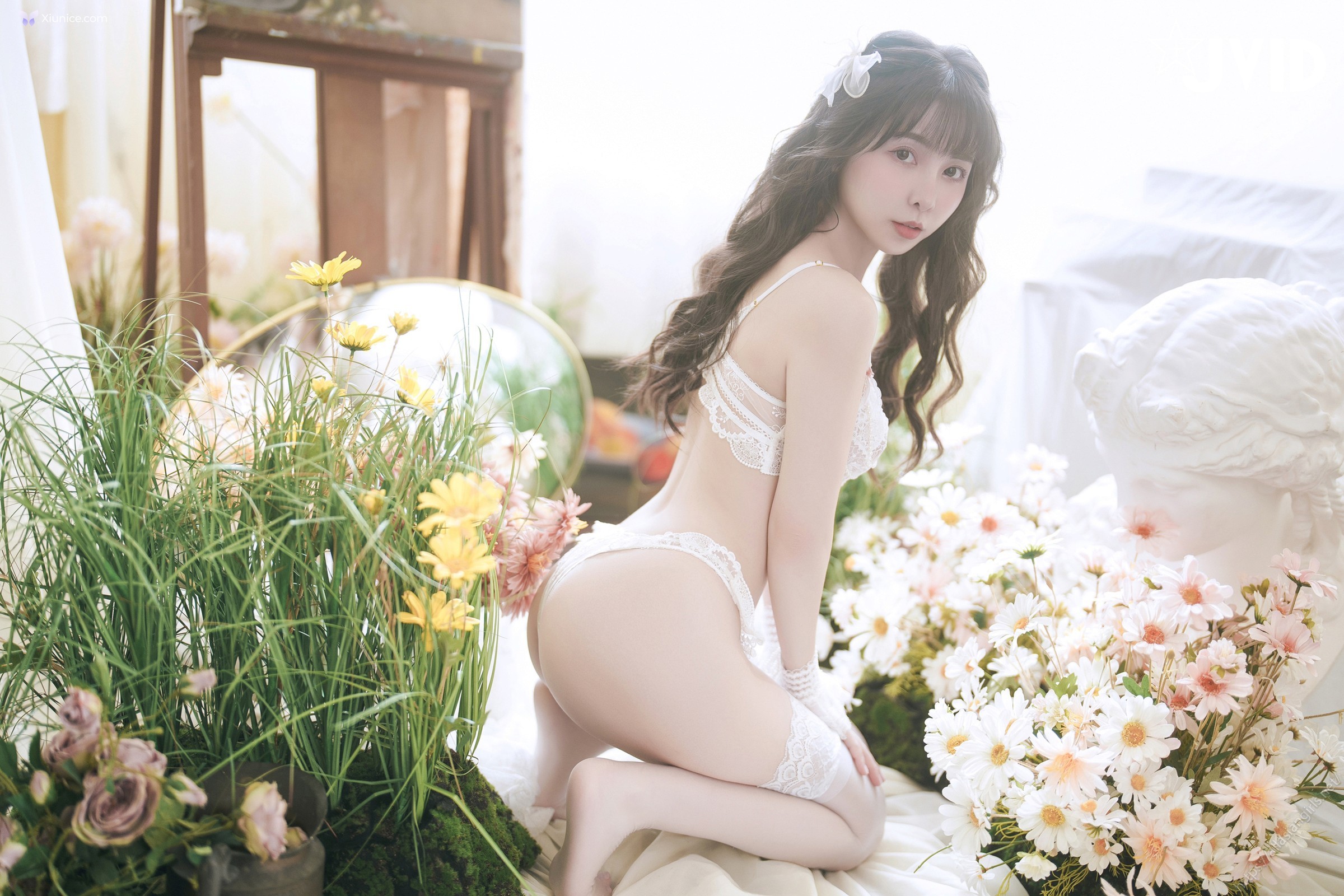 JVID 月台尼Tiny – 新尺度登場初嚐禁果解開情慾底線天然美乳Tiny化身夏娃與你一起纏綿 第25张