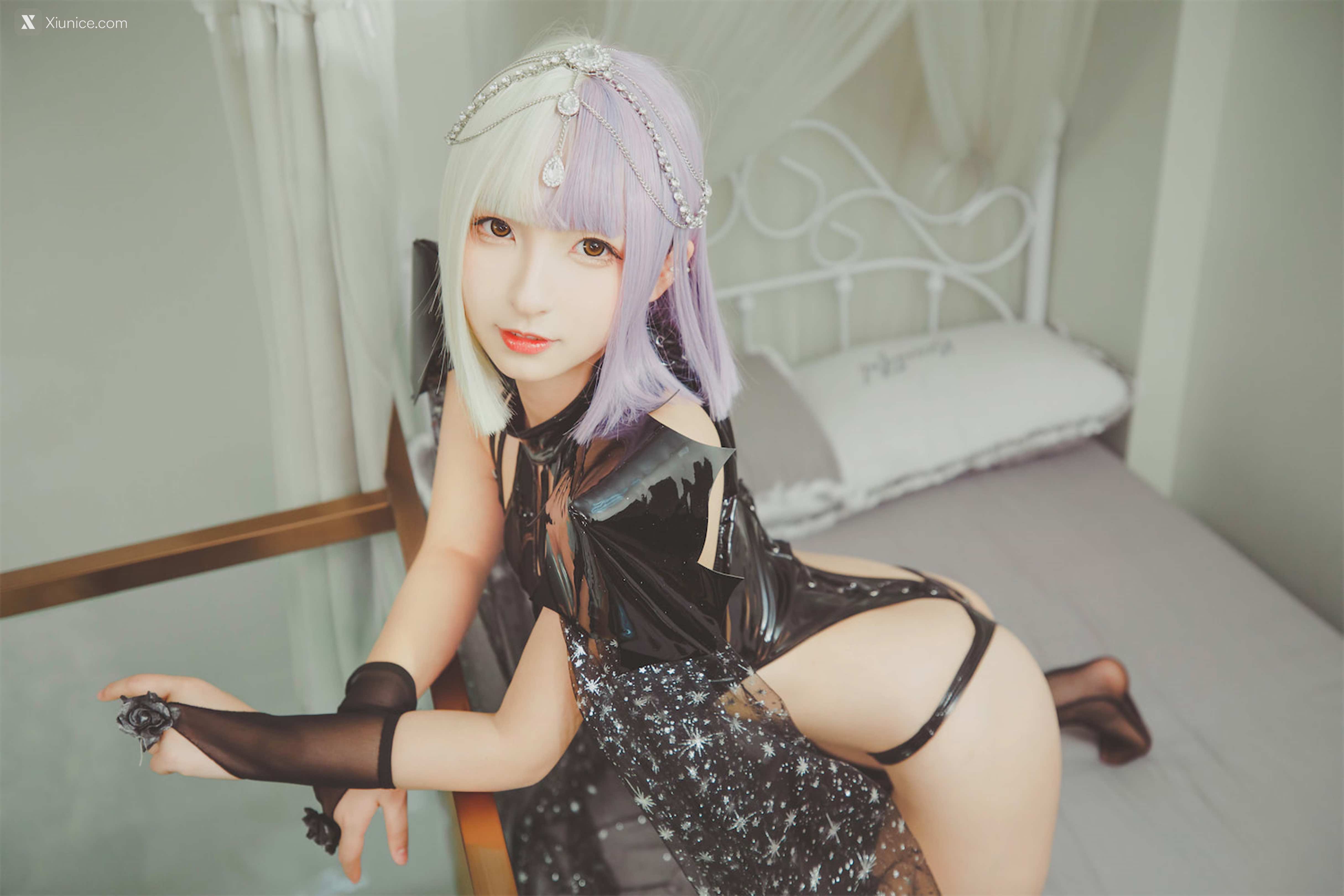 Coser@神楽坂真冬 Vol.082 绝对企画-黑白丝《柔らかい永遠》 第119张