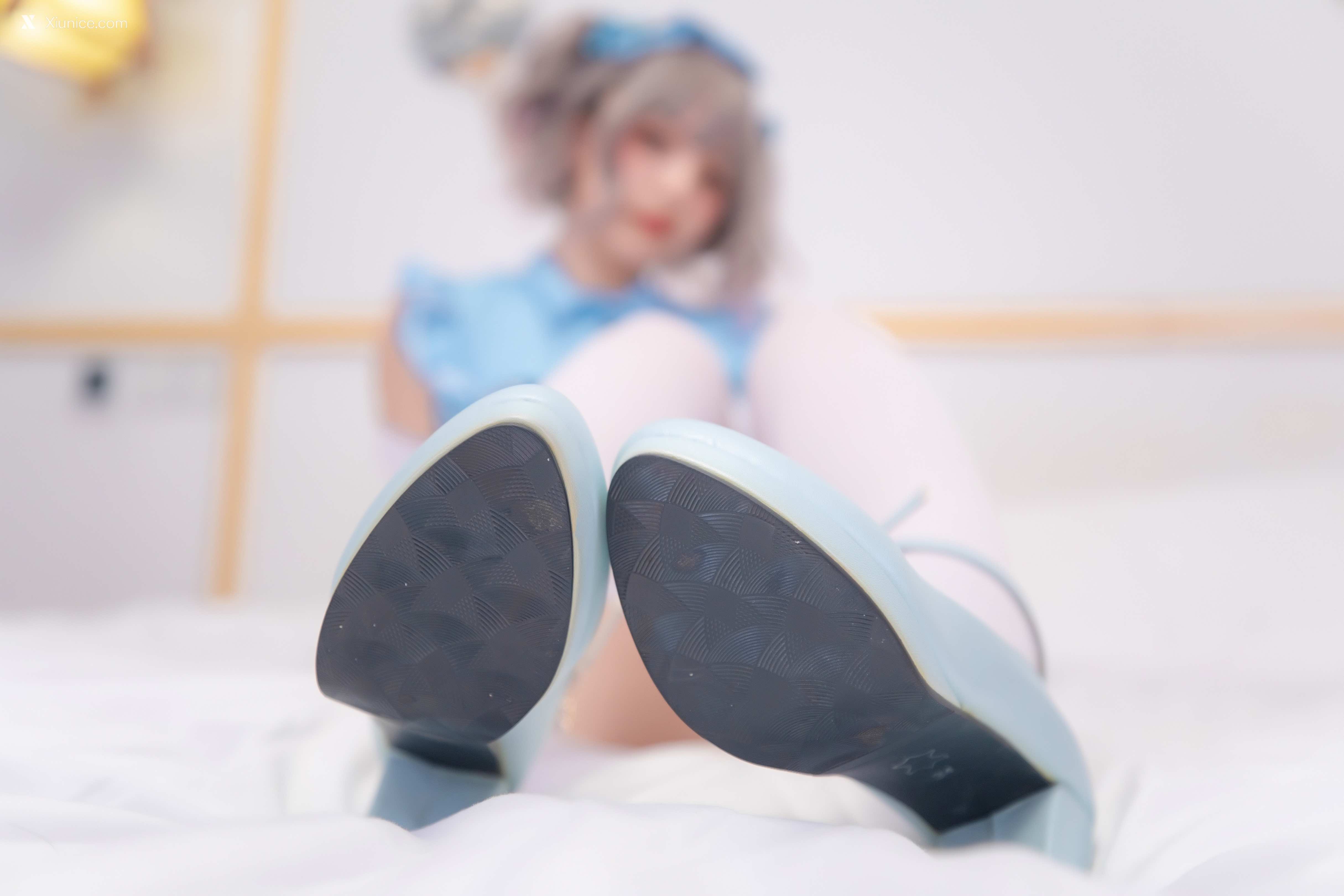 Coser@神楽坂真冬 Vol.097 蓝调女仆 第14张
