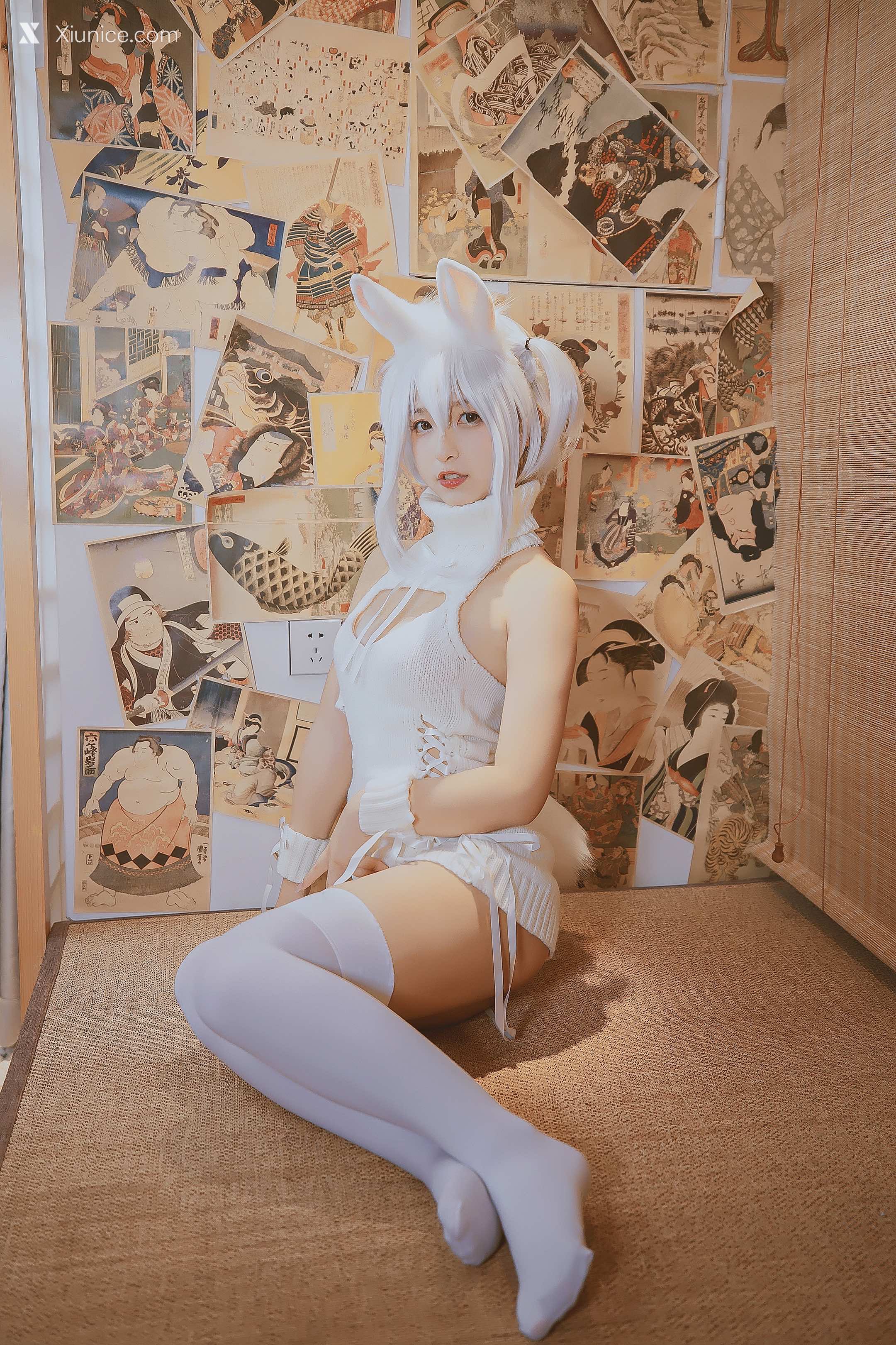 Coser@神楽坂真冬 Vol.034 危険な耳 狼妹&兔娘 第39张