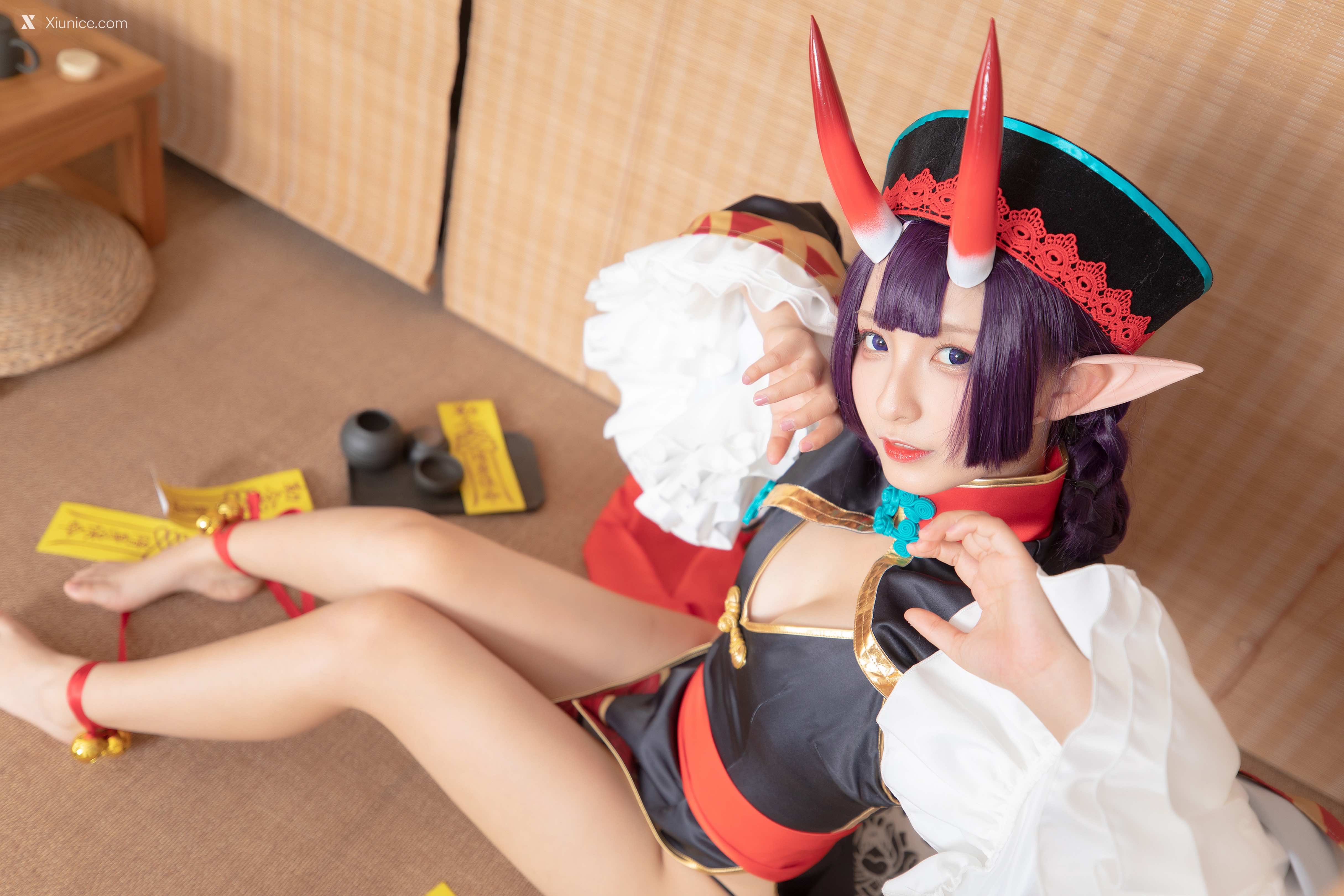 Coser@神楽坂真冬 Vol.061 绝对企画-酒吞cos《果実の酒気》 第25张