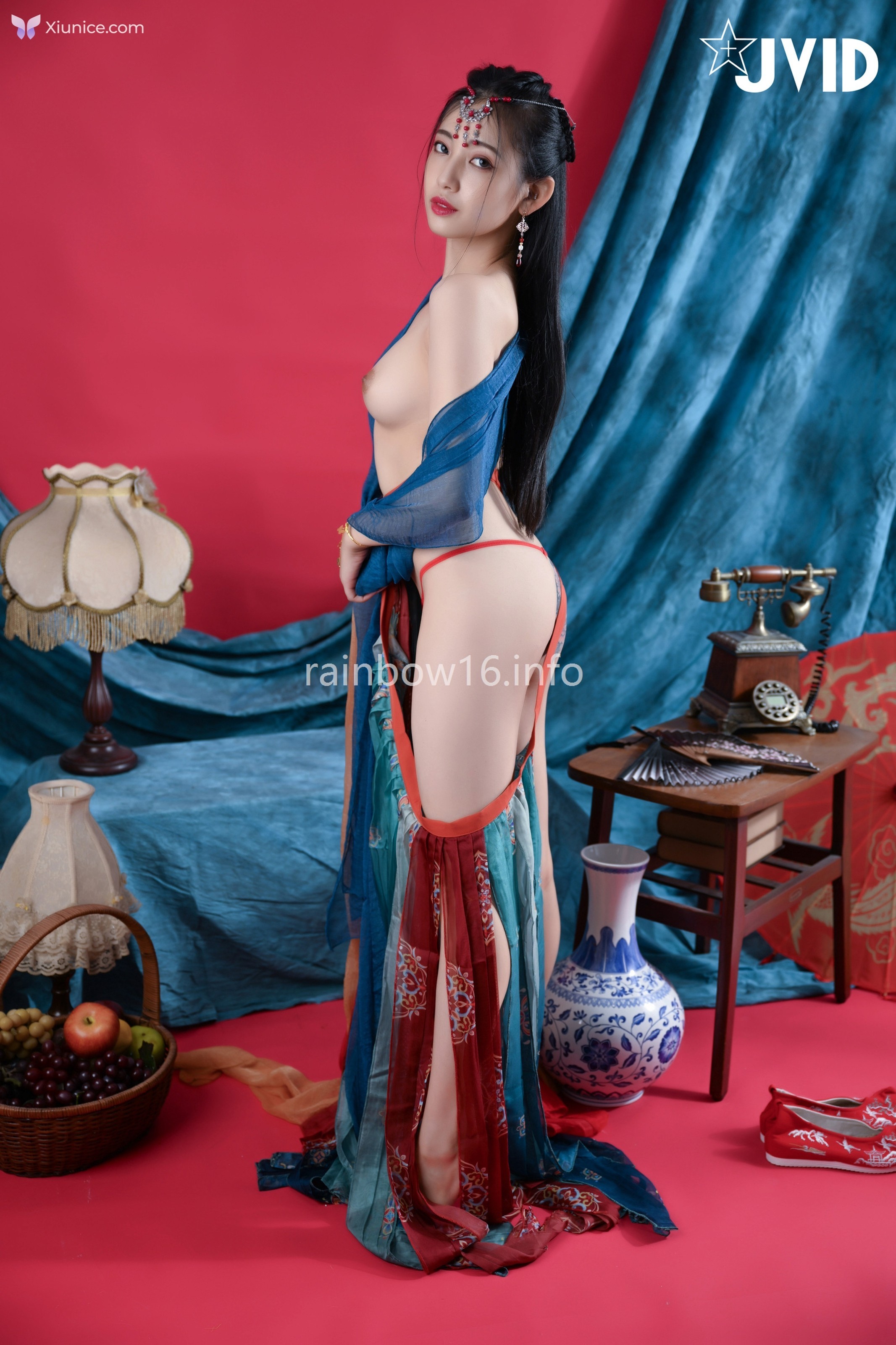 JVID 夏暮光 – 女神暮光敦煌風格造型服飾首度嘗試飛越天際穿梭時空與你來場空前未有的愛戀滋味 第41张