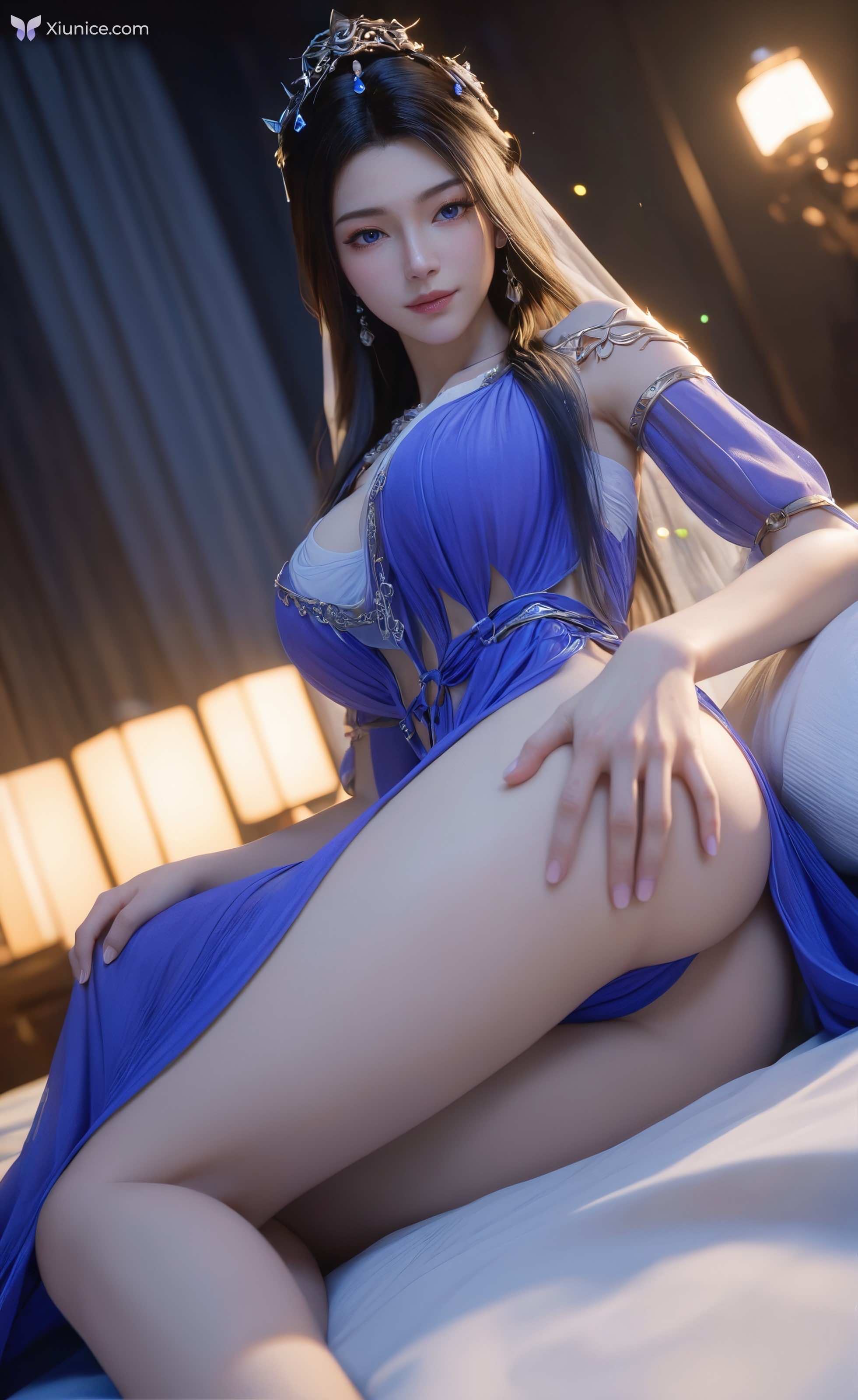 AI Girl 凡人xxz – 紫灵蕾丝舞娘墨迹 第231张