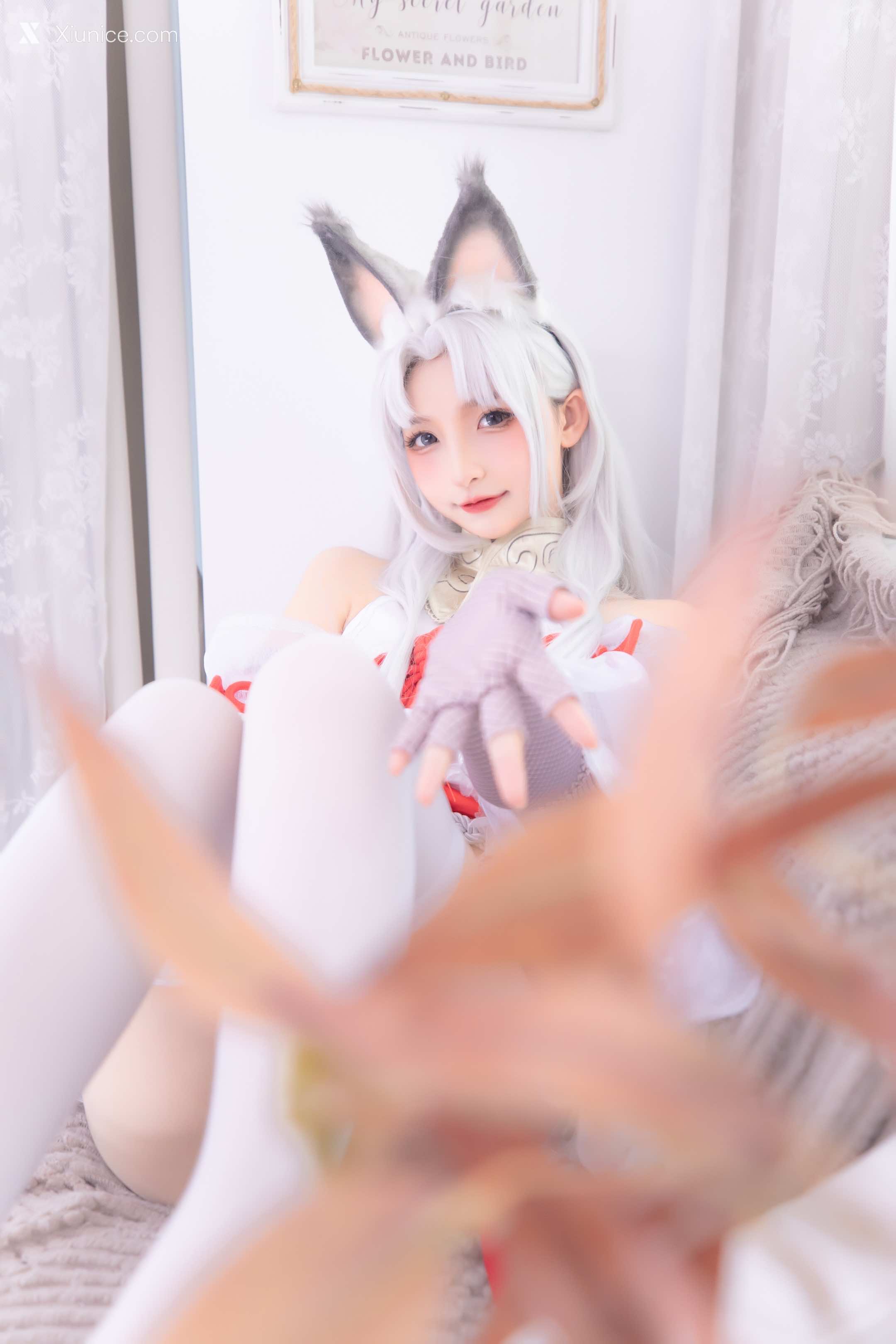 Coser@神楽坂真冬 Vol.105 白丝胡桃 第27张