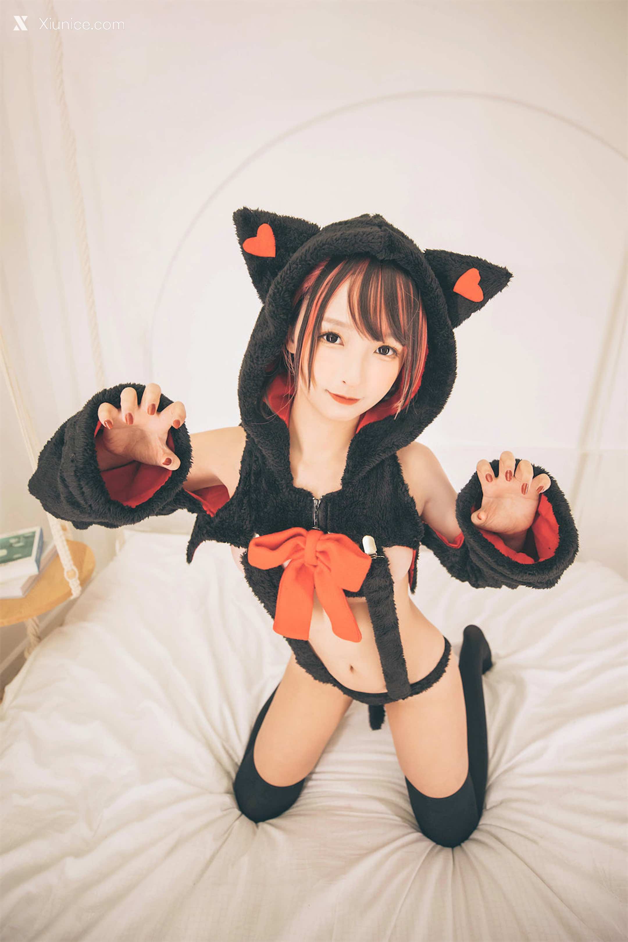 Coser@神楽坂真冬 Vol.077 绝对企画-《白黑の猫》 第62张